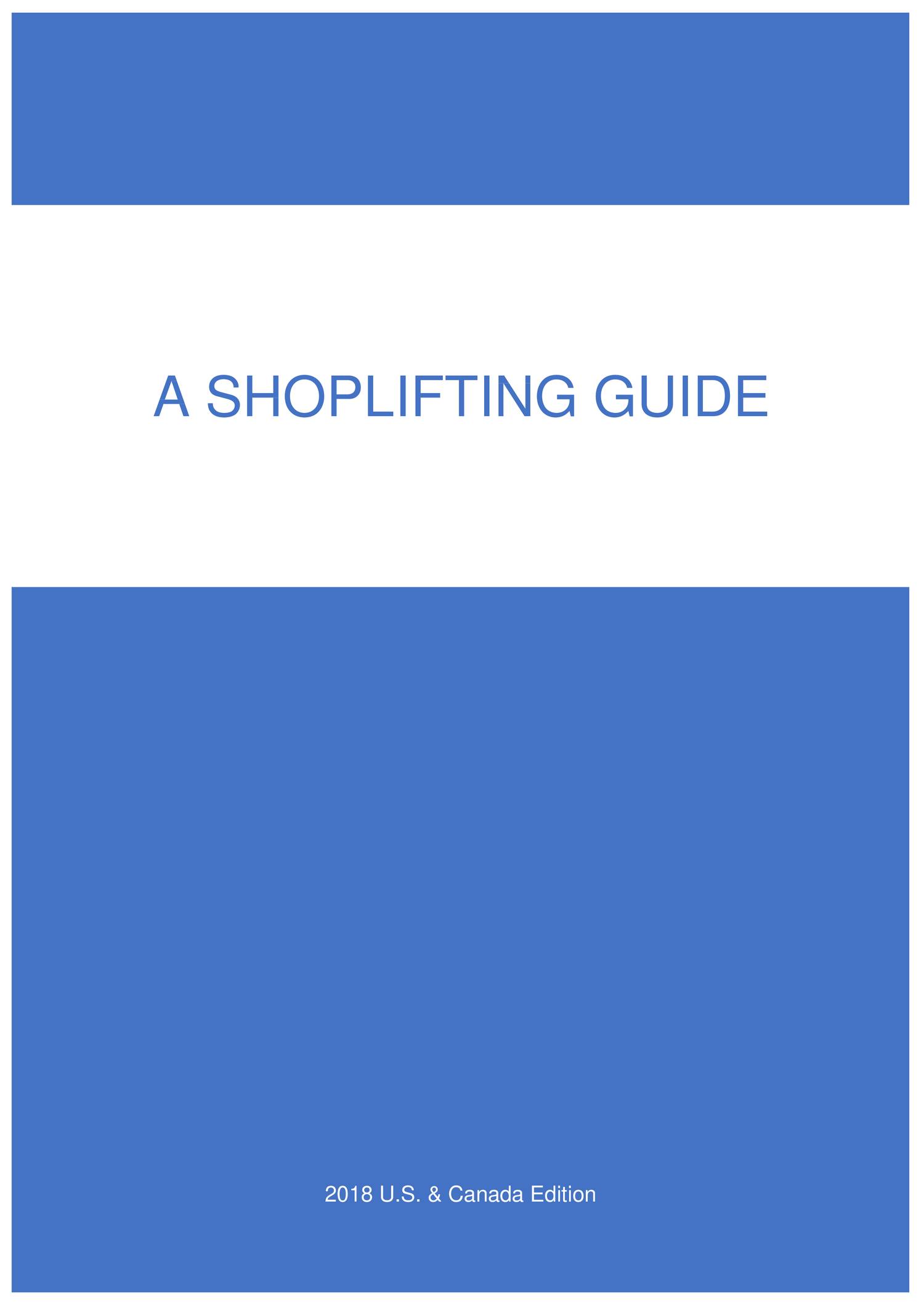 A Shoplifting Guide.docx DocDroid