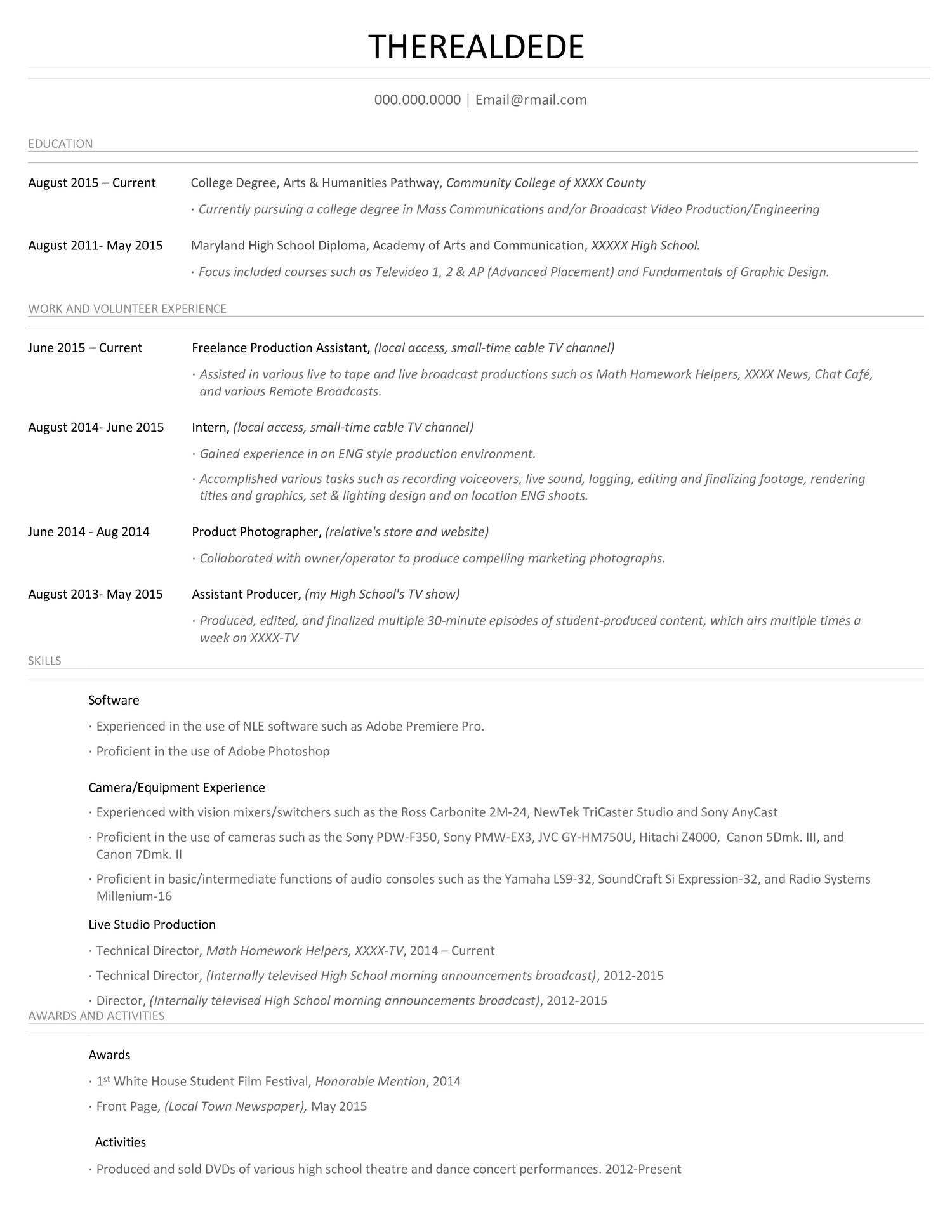 reddit linkedin resume service