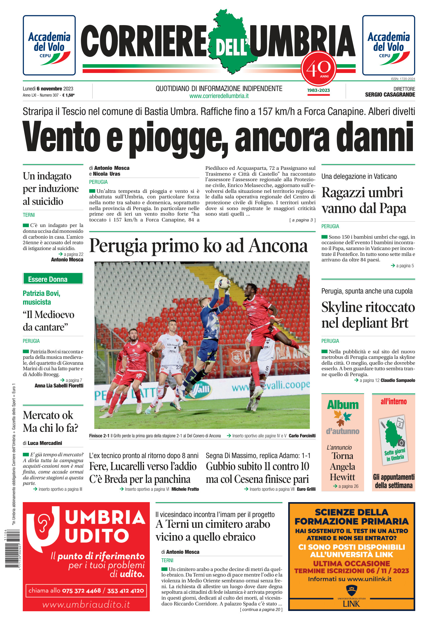 Rassegna Stampa Del 6 Novembre 2023 Prime Pagine Dei Giornali In Pdf ...