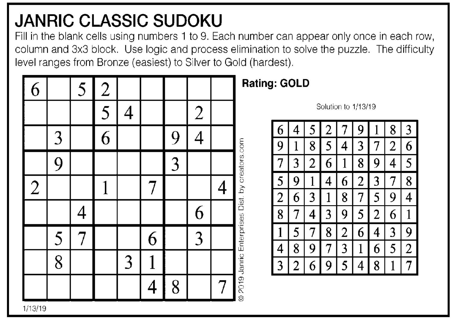 Sun sudoku online