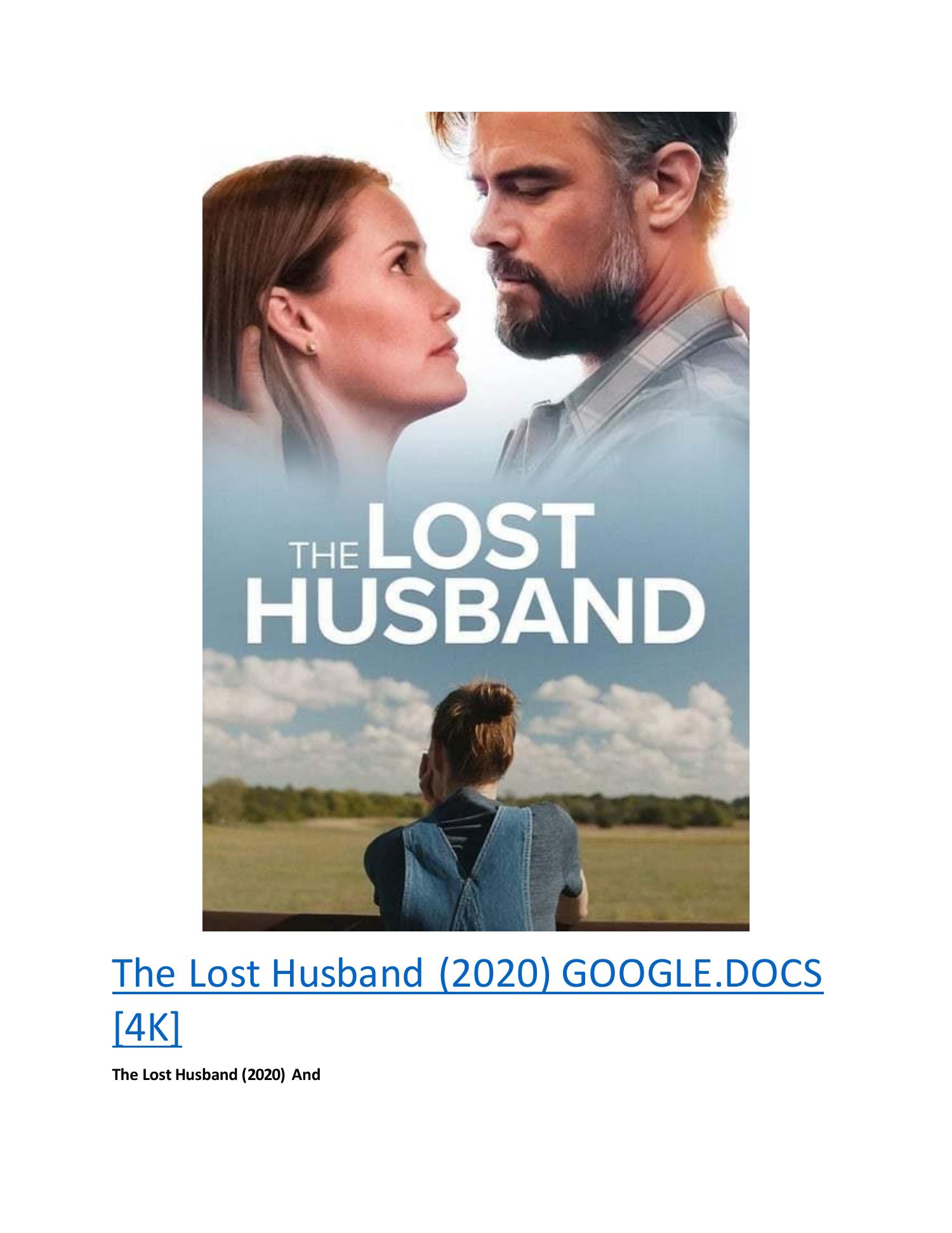 Prime Video: The Lost Husband