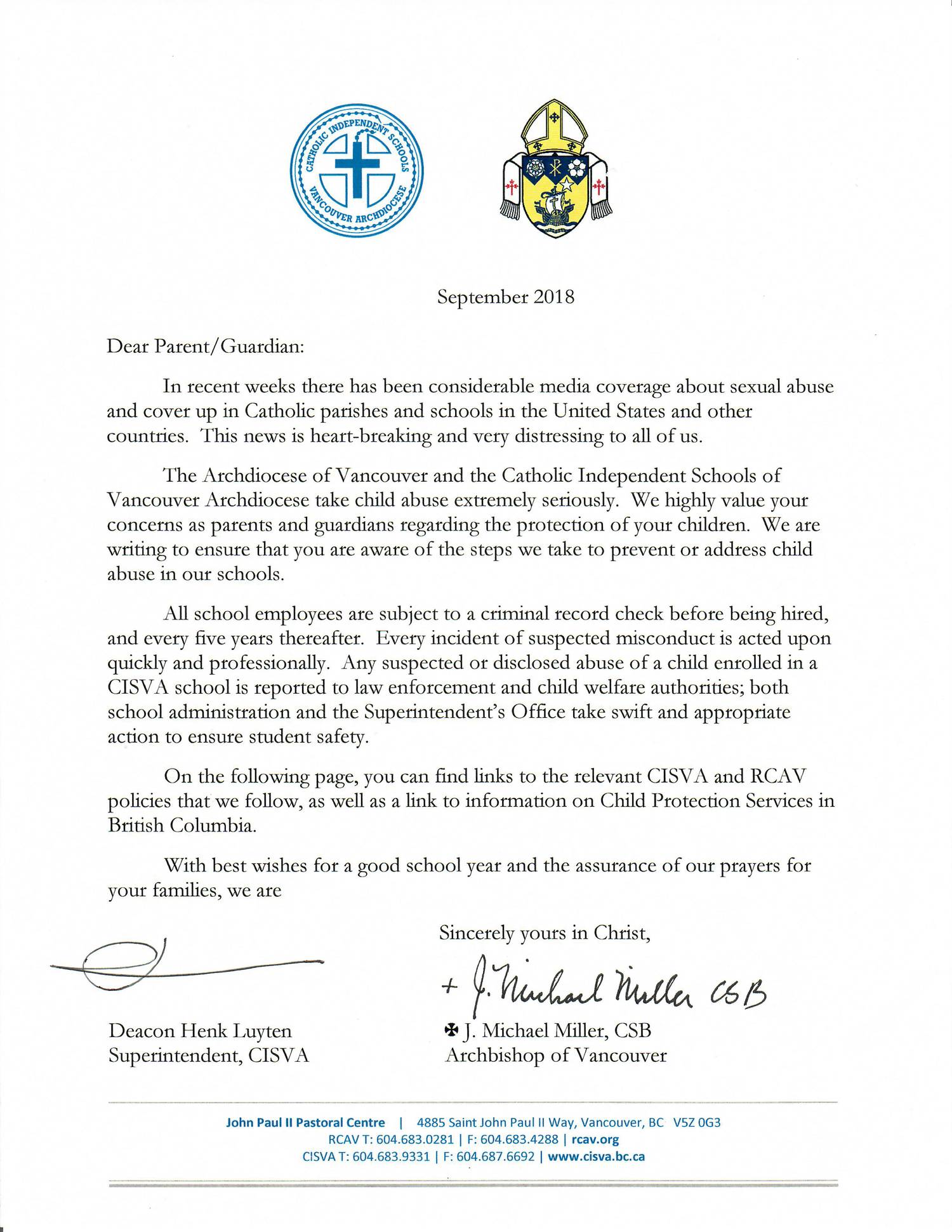 Archbishop and Superintendent letter to CISVA Parents.pdf | DocDroid