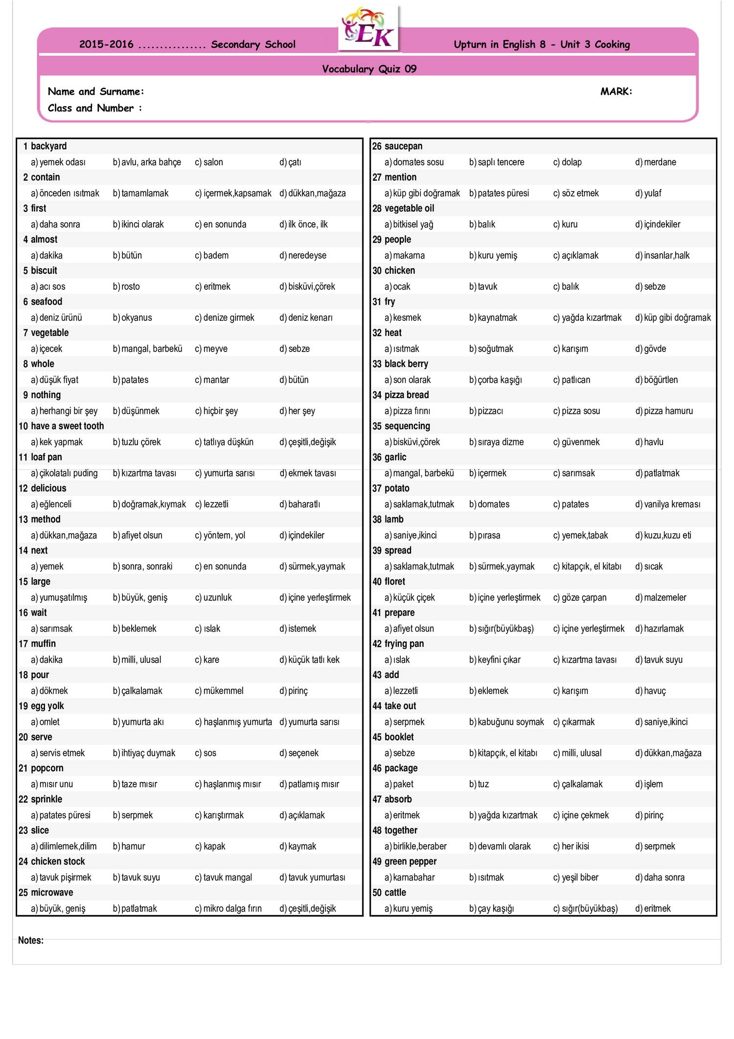 Vocabulary 09 UNIT 3.pdf | DocDroid