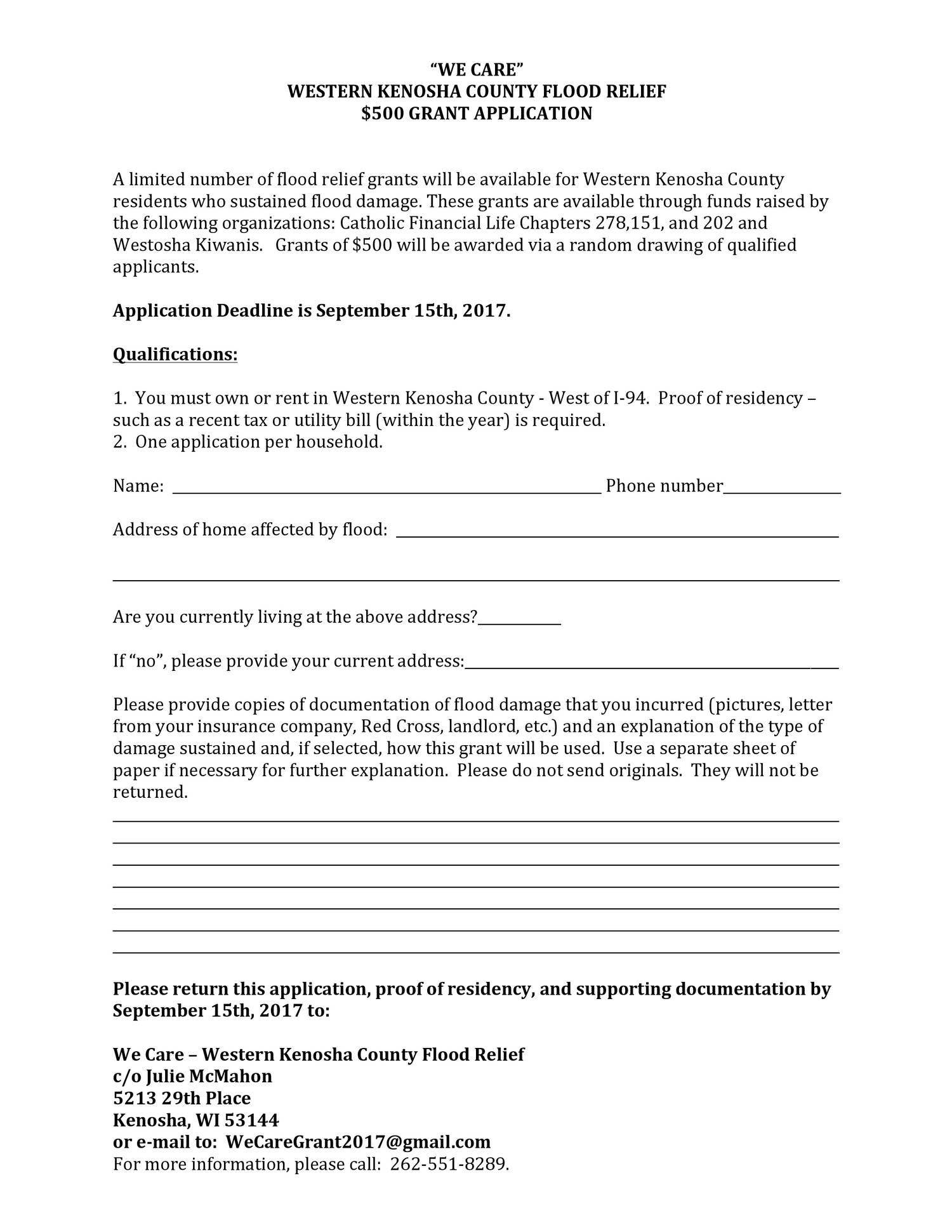 WE CARE Grant application 4.pdf | DocDroid