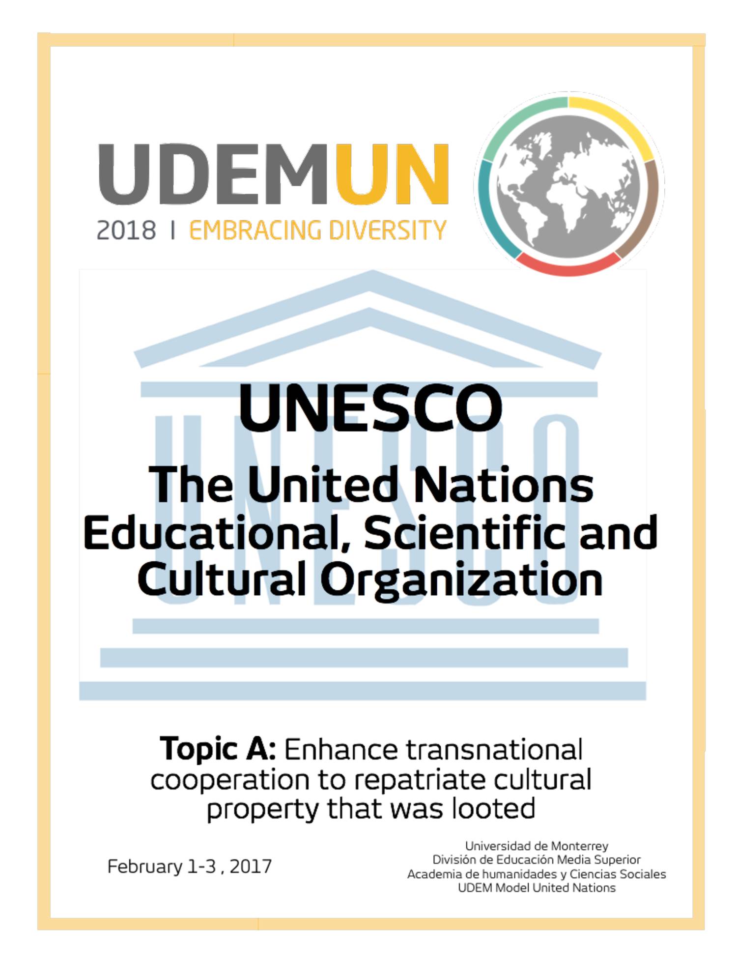 short essay about unesco