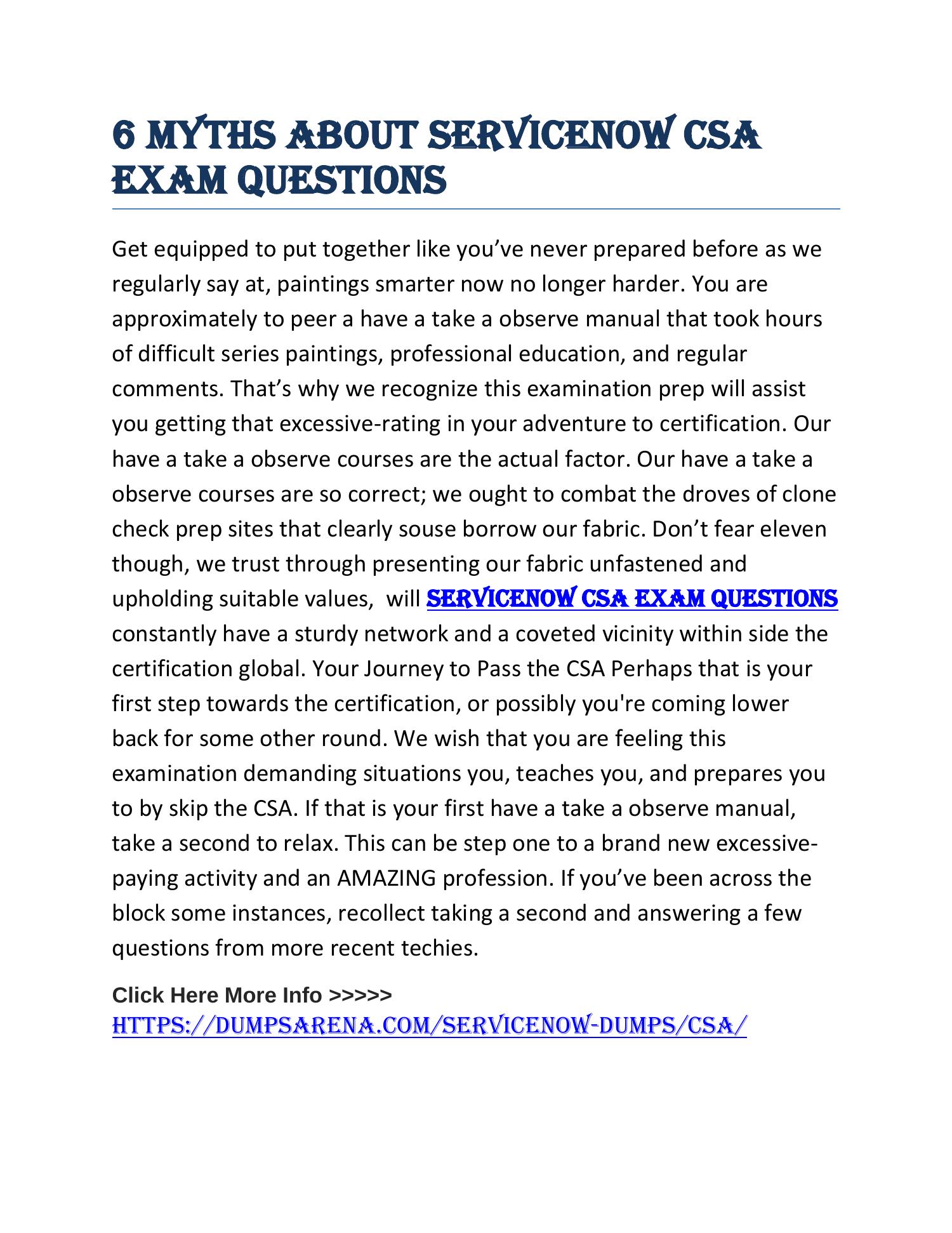 servicenow csa exam questions.docx DocDroid