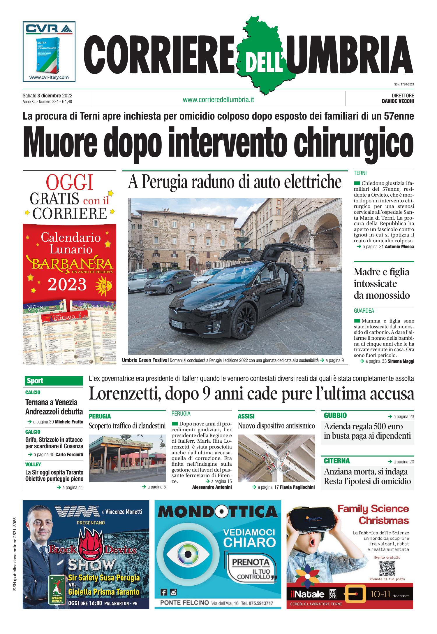 Rassegna Stampa 3 Dicembre 2022, Giornali In Pdf.pdf | DocDroid