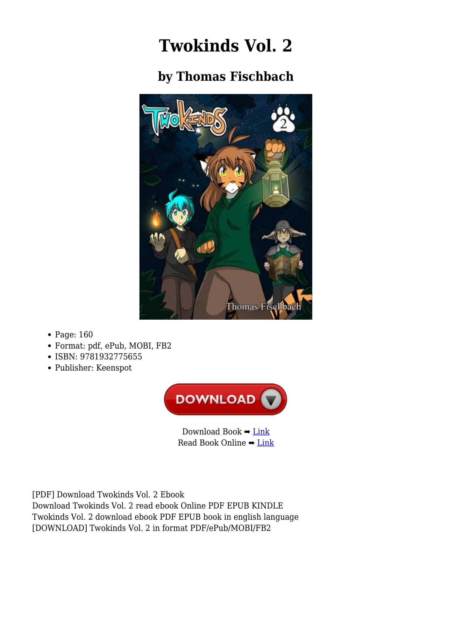 Pdf Twokinds Vol By Thomas Pdf Docdroid