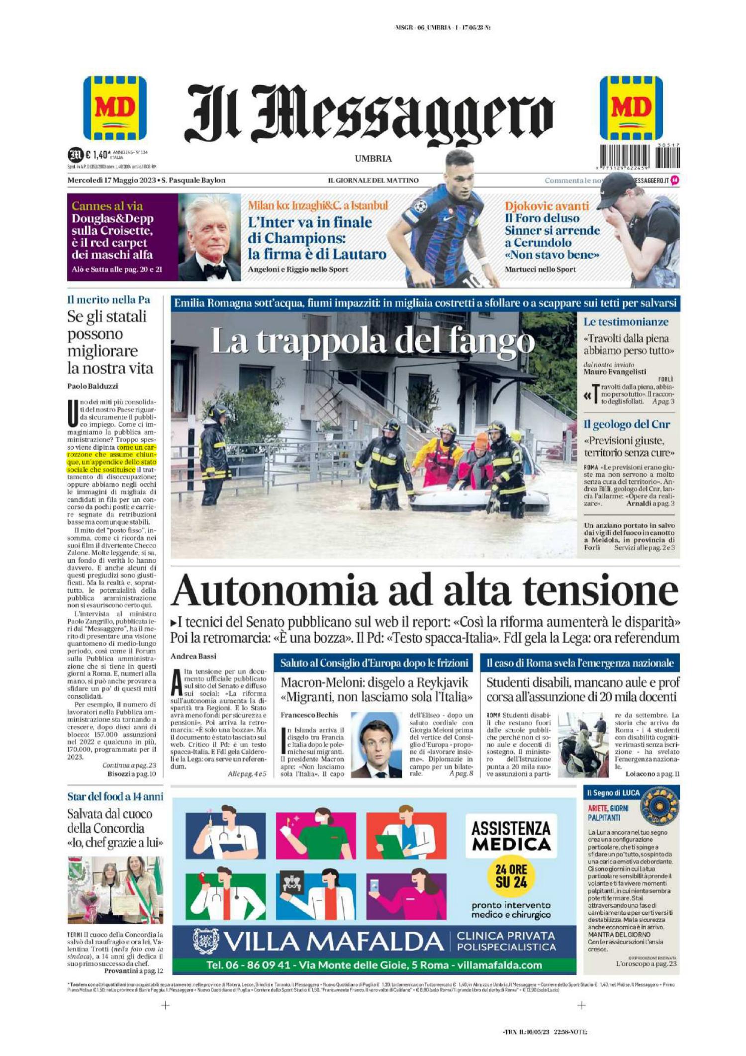 Giornali In Pdf La Rassegna Stampa Di Oggi [17 5 2023].pdf | DocDroid