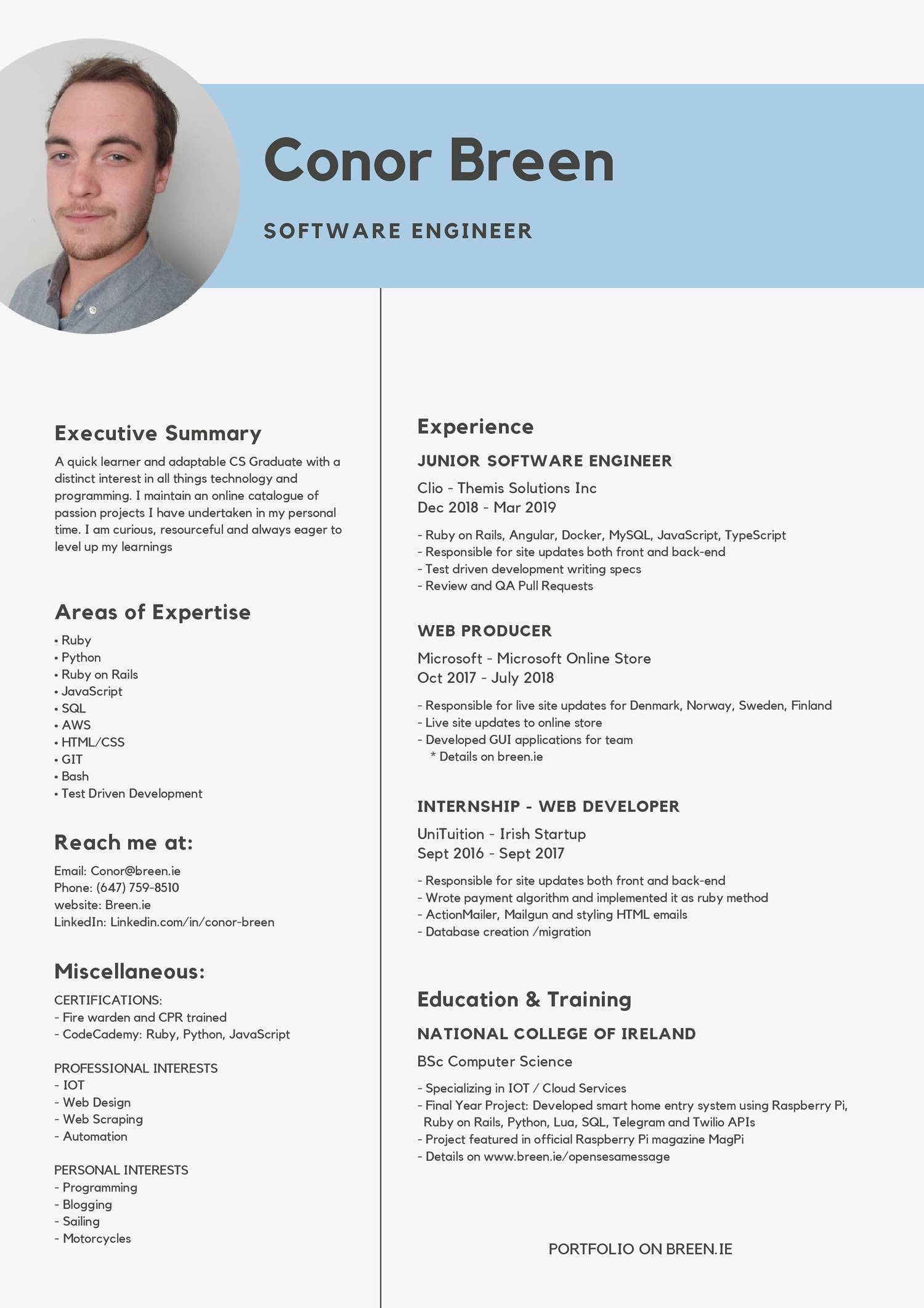 Conor Breen Resume.pdf | DocDroid