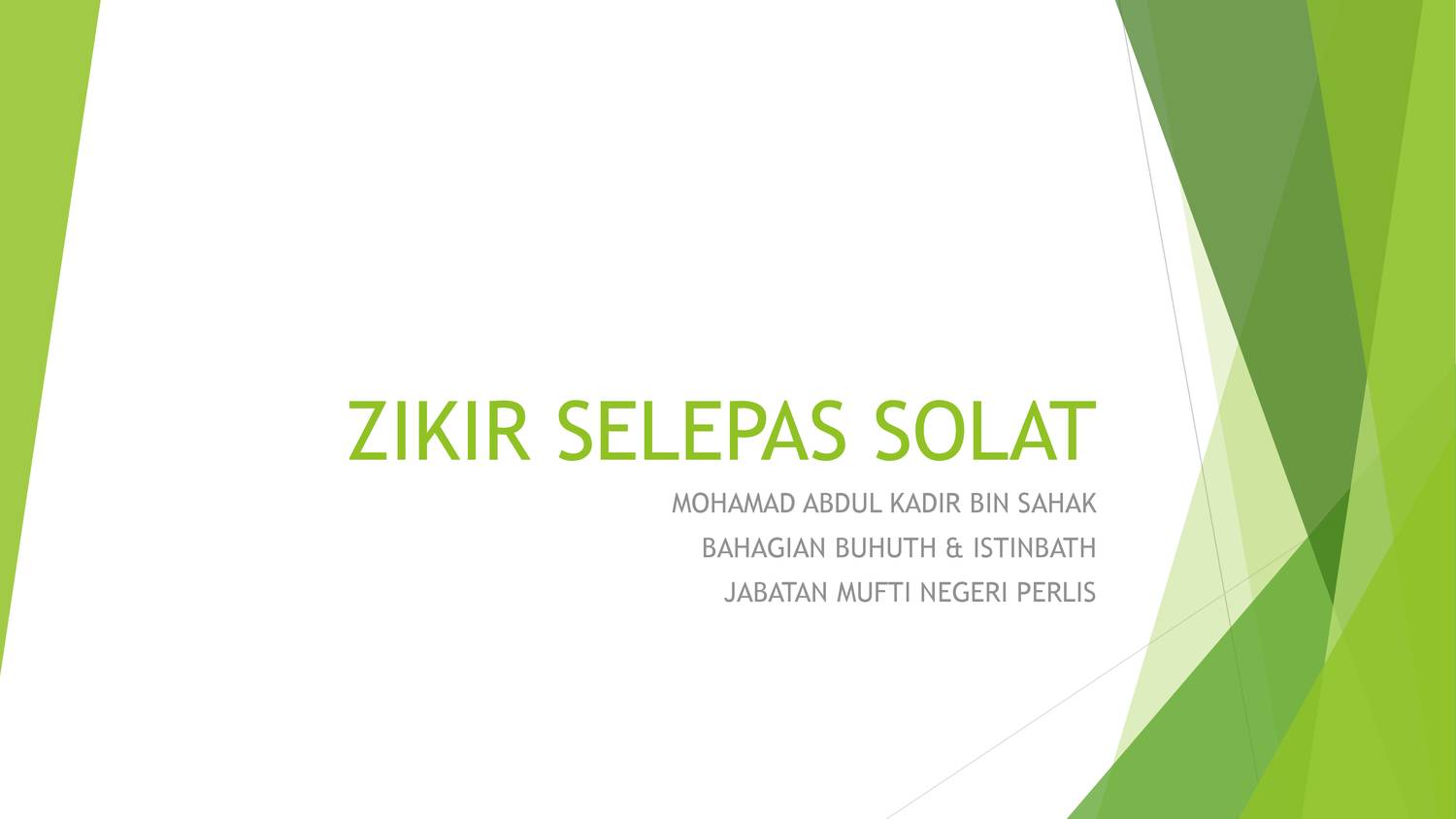 View Zikir Selepas Solat Perlis Pdf Images