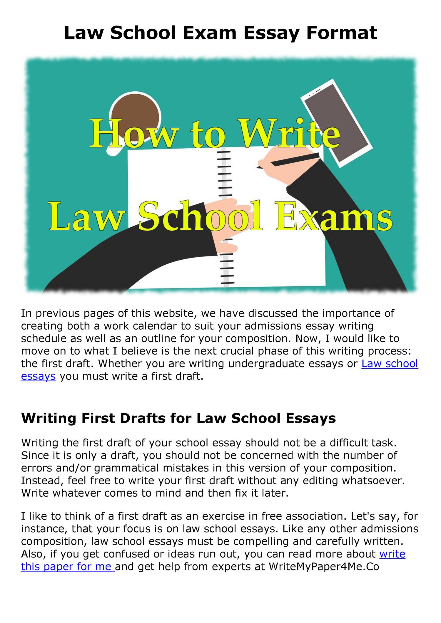 Law School Exam Essay Format pdf DocDroid