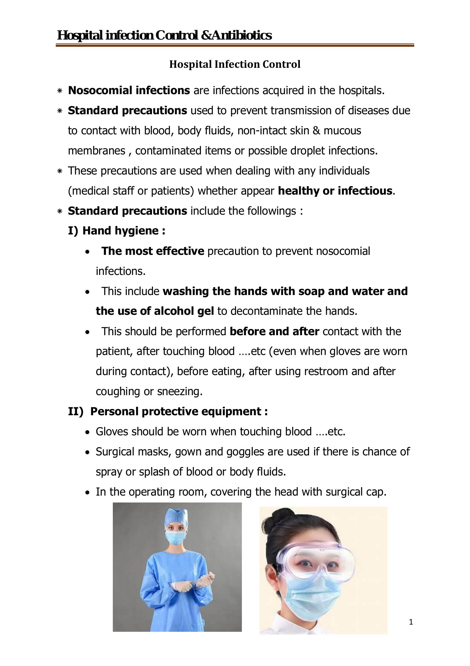 Hospital Infection Control & Antibiotics.doc | DocDroid