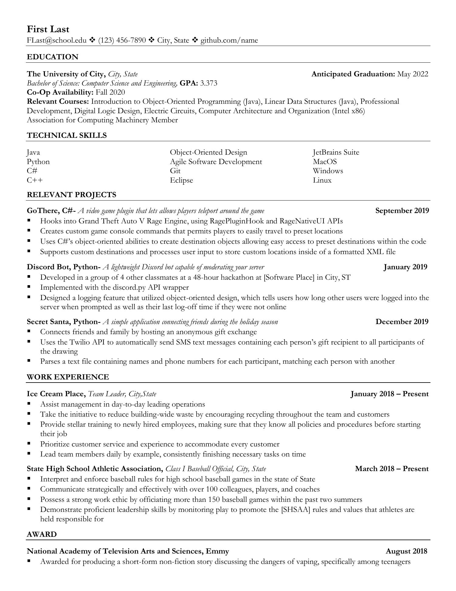 Sample Resume.pdf | DocDroid