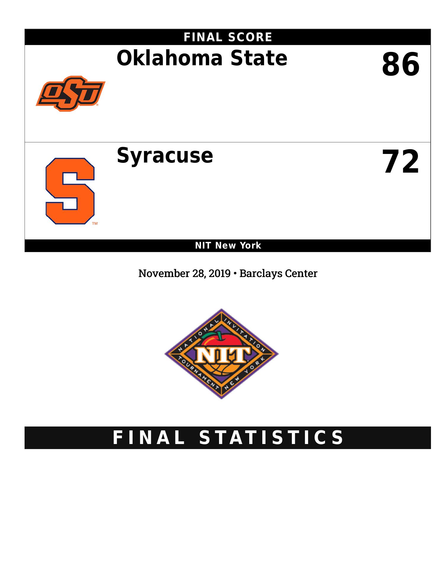 syracuse oklahoma state box score.pdf DocDroid