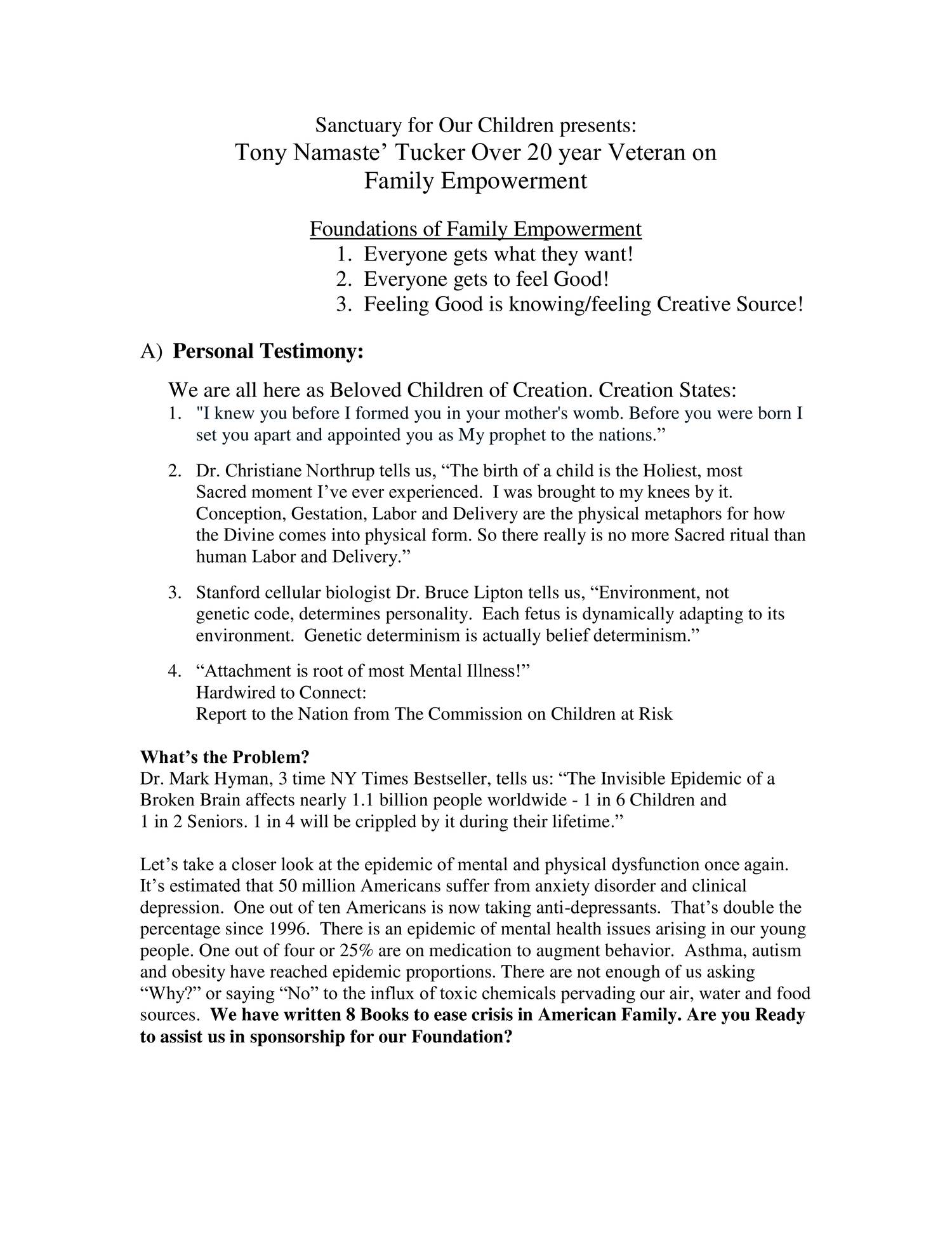 Sanctuary Outline for Family Empowerment.doc | DocDroid