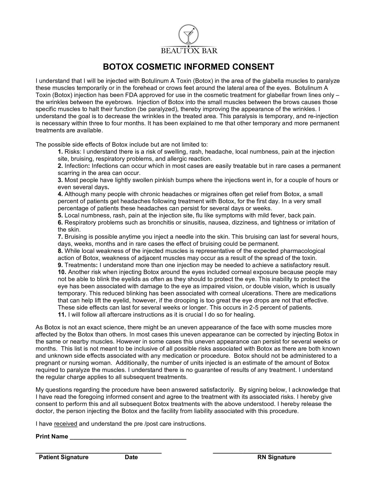 BOTOX CONSENT pdf DocDroid