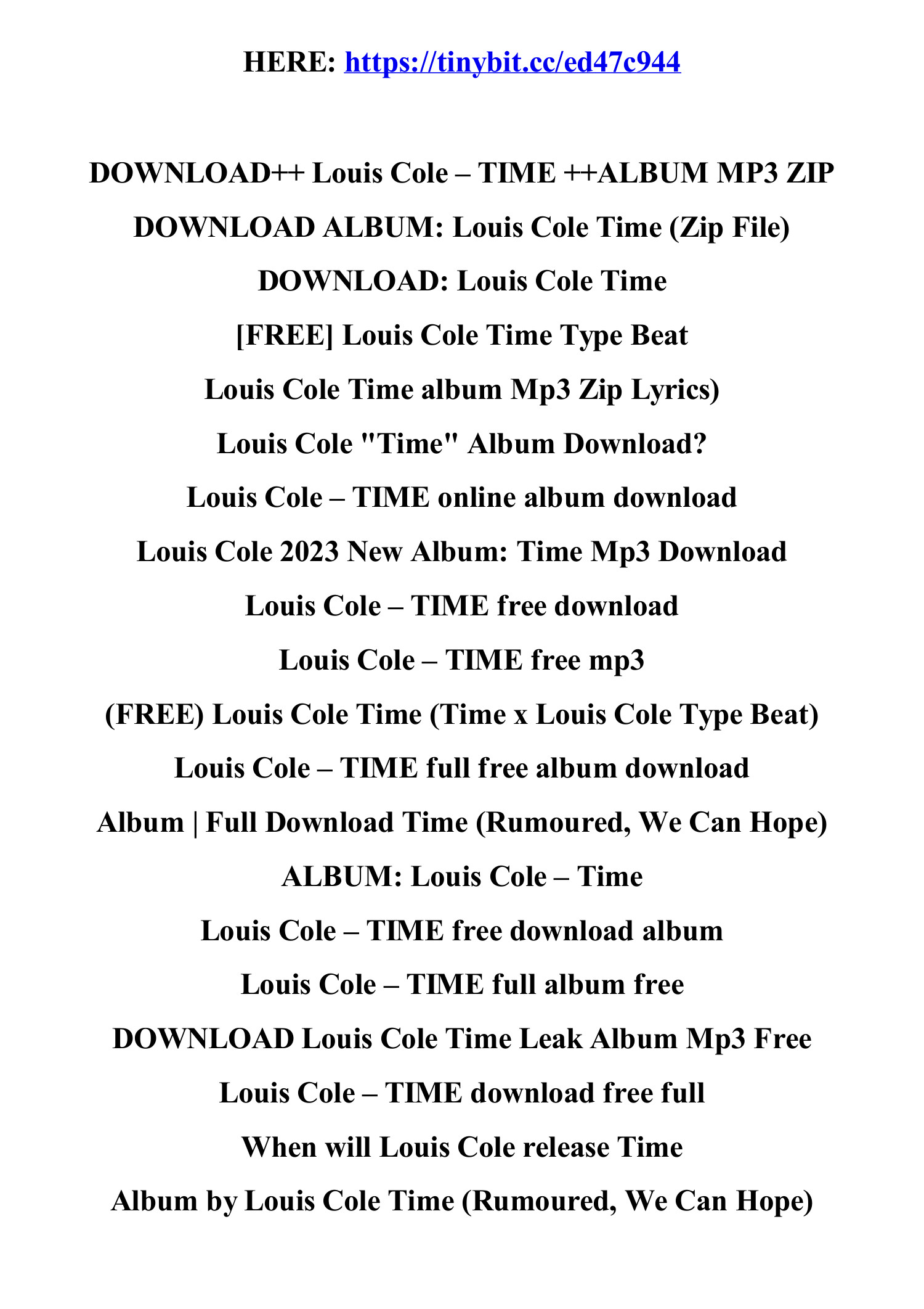 download_louis_cole_time_album_mp3_zip.pdf | DocDroid