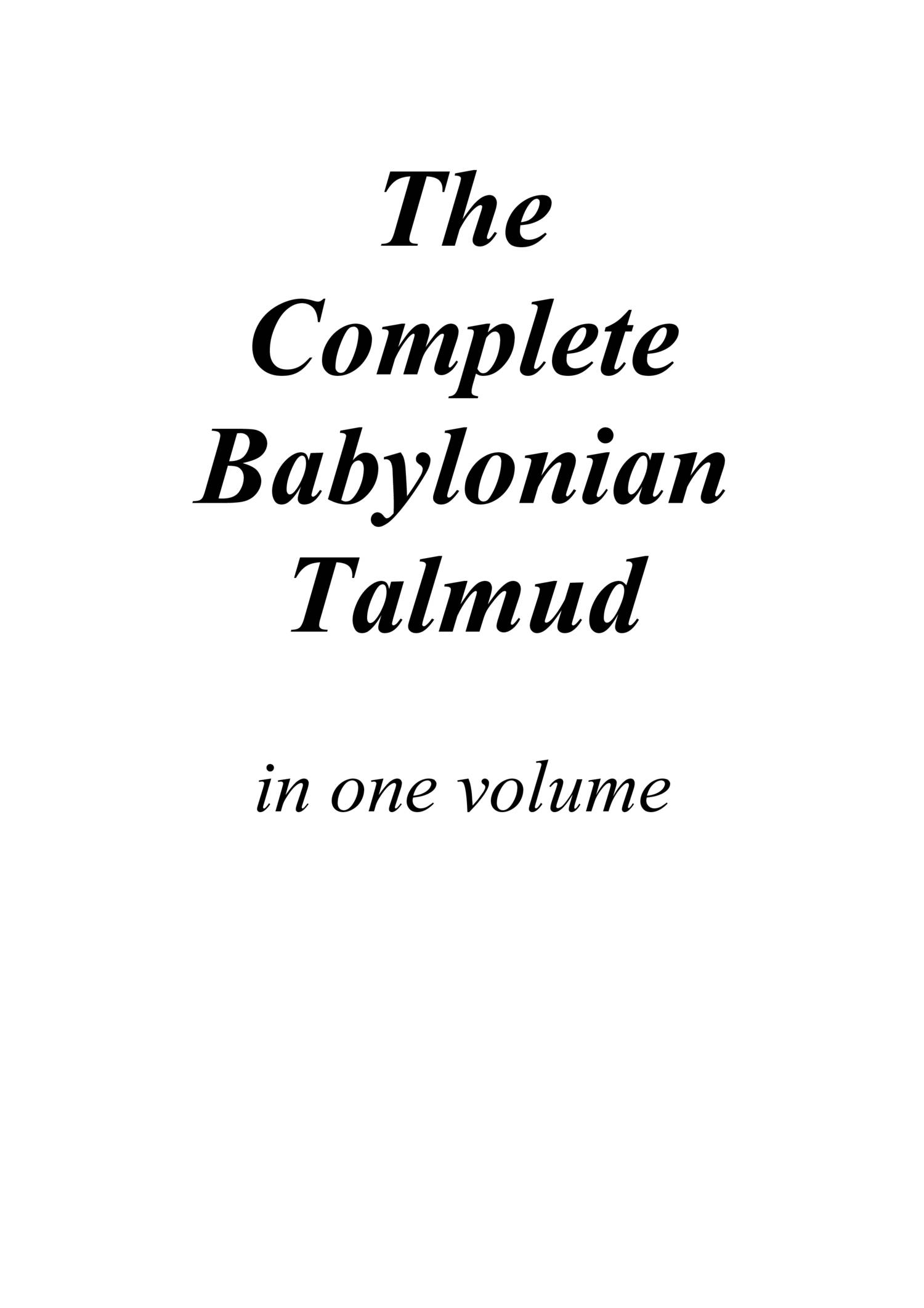 Complete Babylonian Talmud In English.pdf | DocDroid