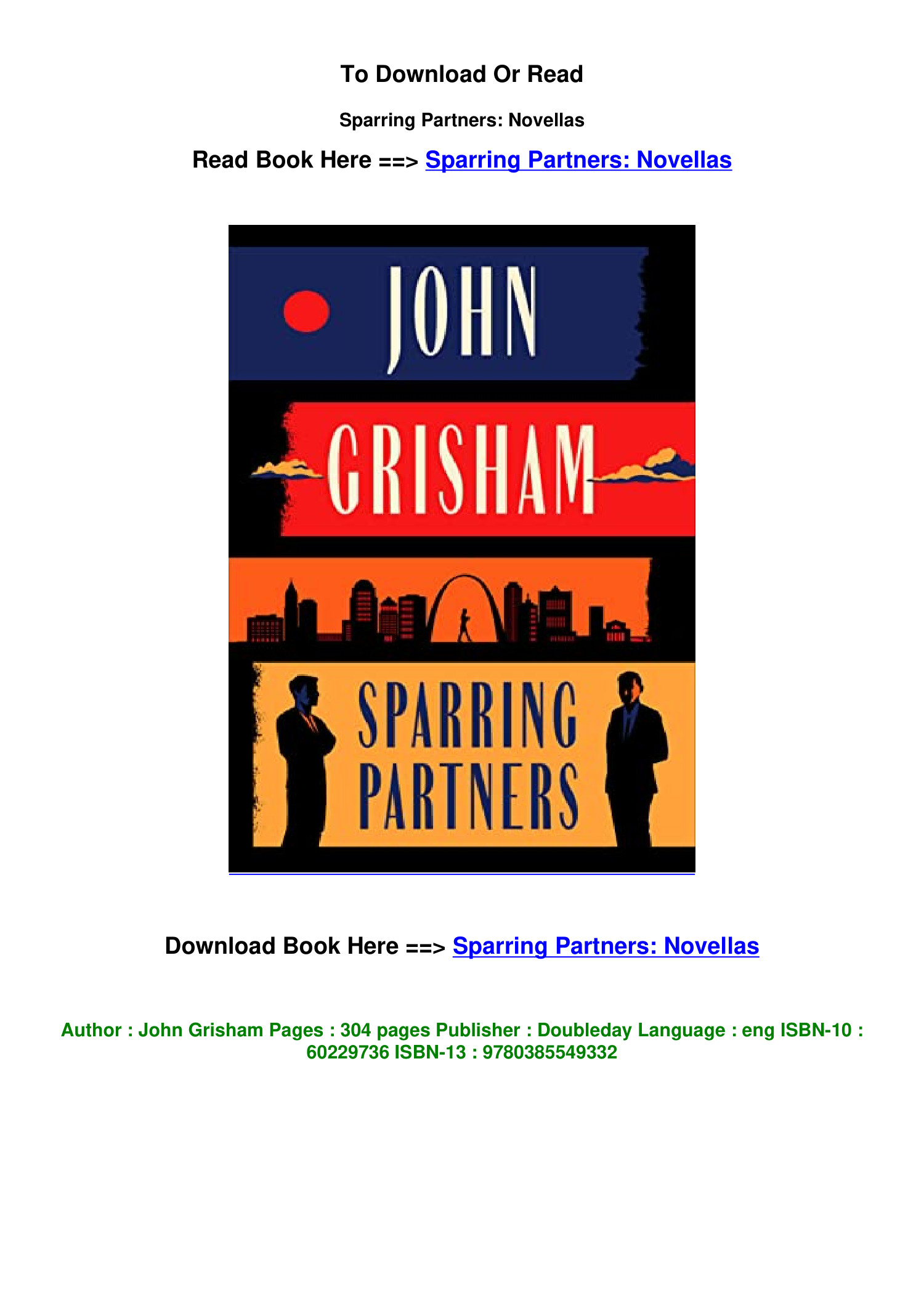 Sparring Partners eBook por John Grisham - EPUB Libro