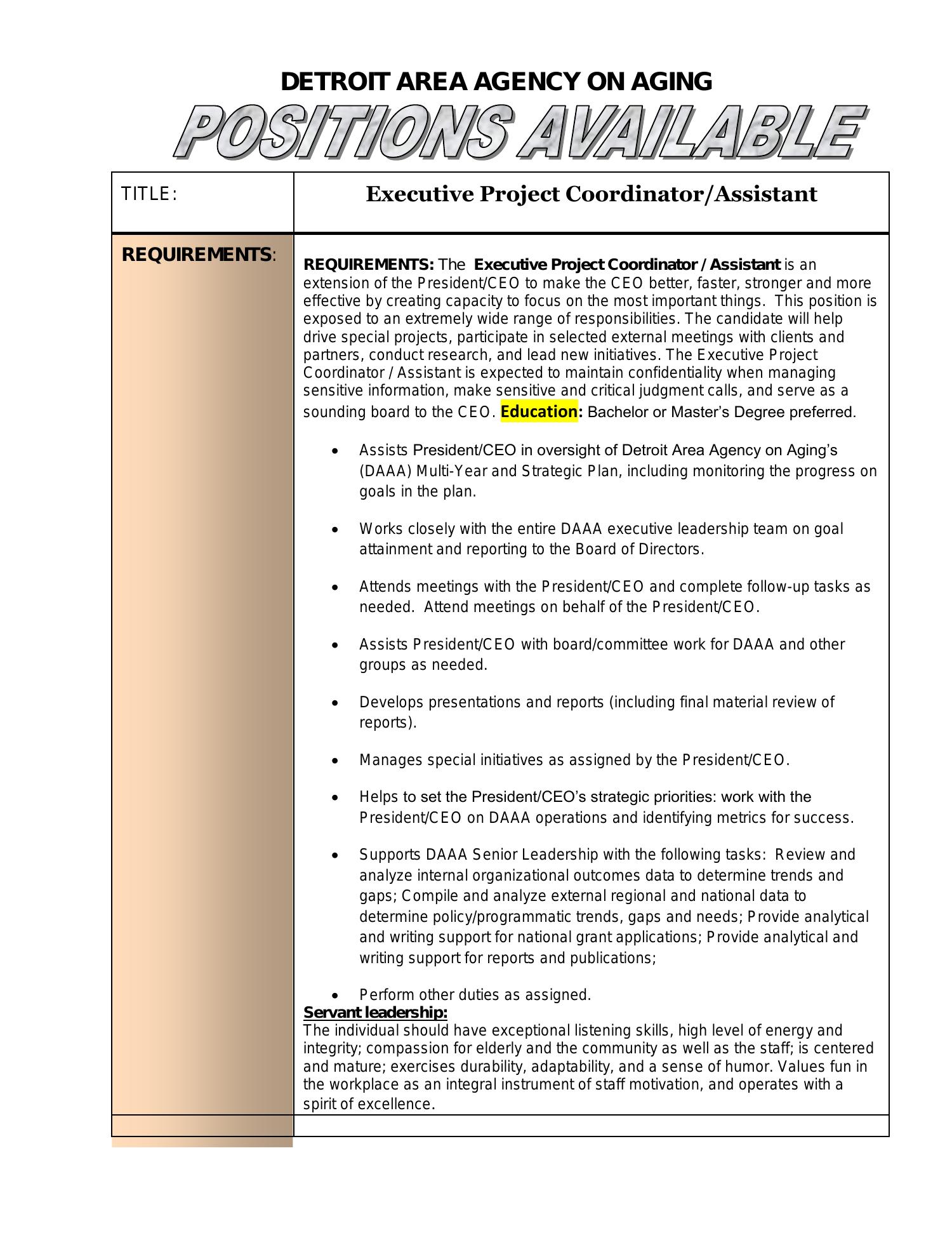 executive-project-coordinator-assistant-posting-pdf-docdroid