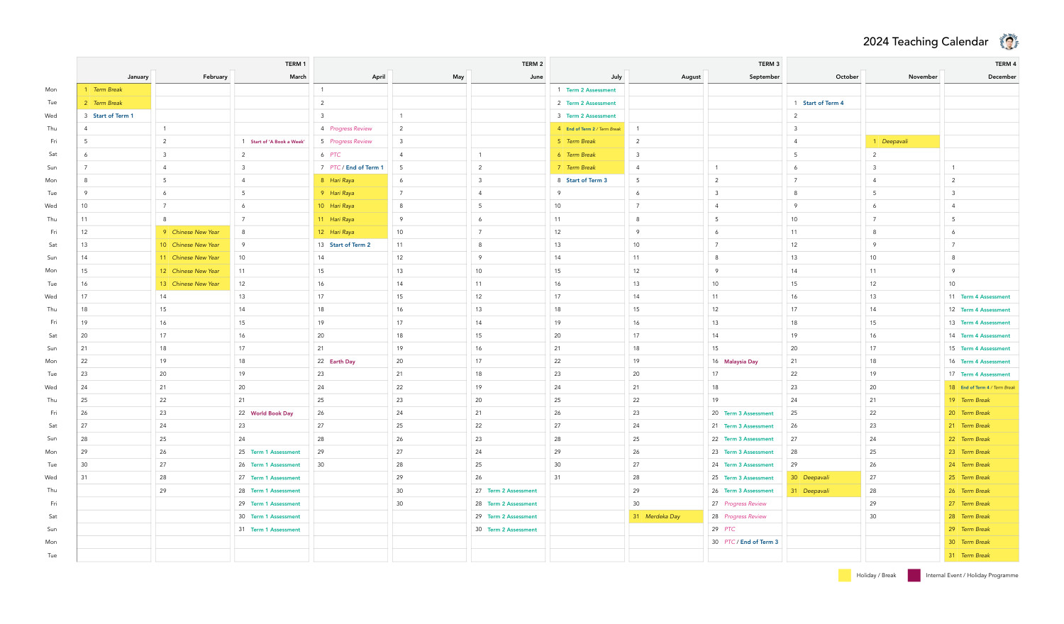 2024 Teaching Calendar Pdf DocDroid   2024 Teaching Calendar Pdf 