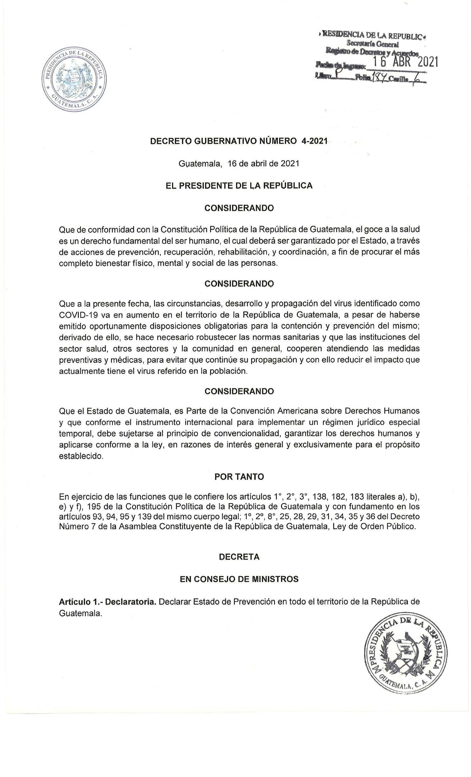 DECRETO GUBERNATIVO 4-2021.pdf | DocDroid