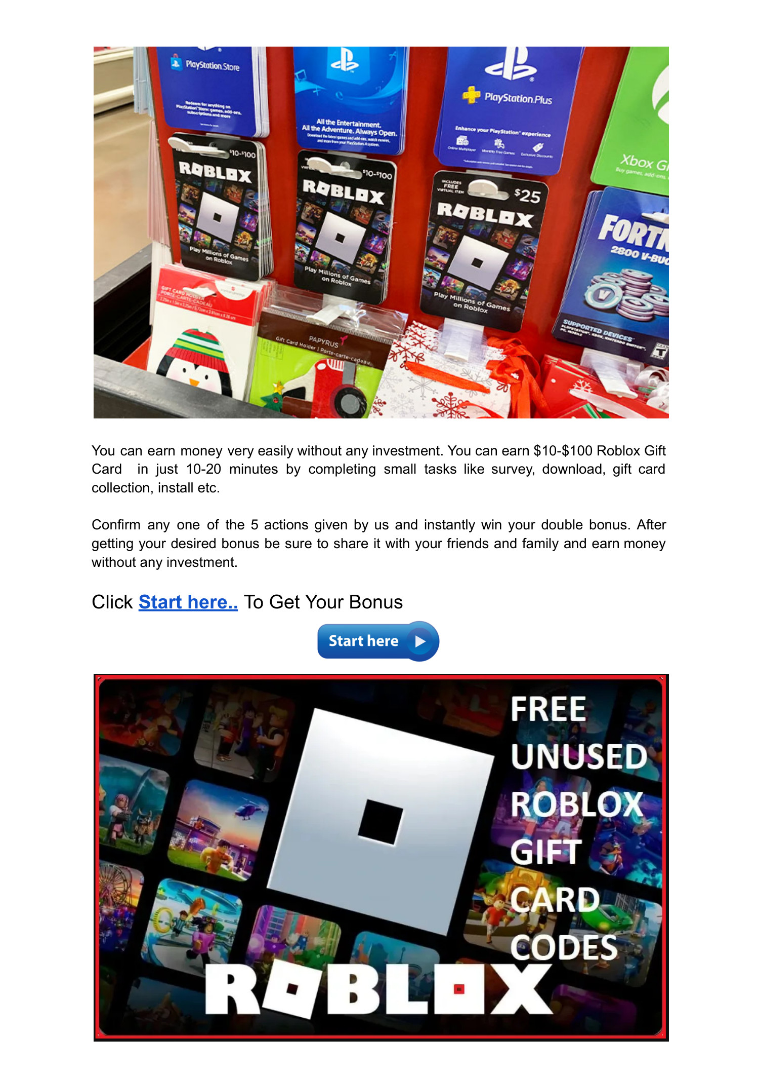 List Of Free Unused Roblox Gift Cards Codes.pdf DocDroid