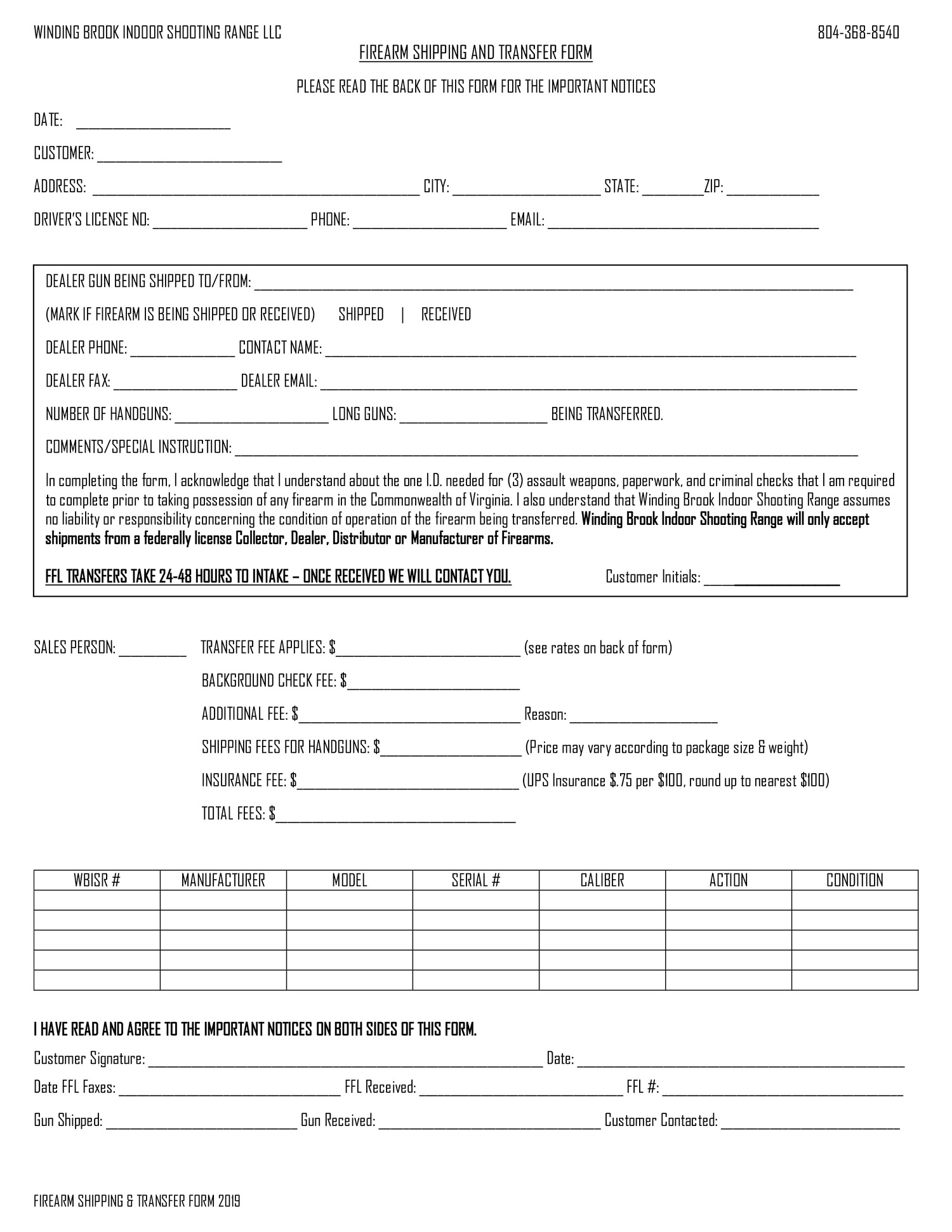 FIREARM SHIPPING AND TRANSFER FORM - WBISR.pdf | DocDroid