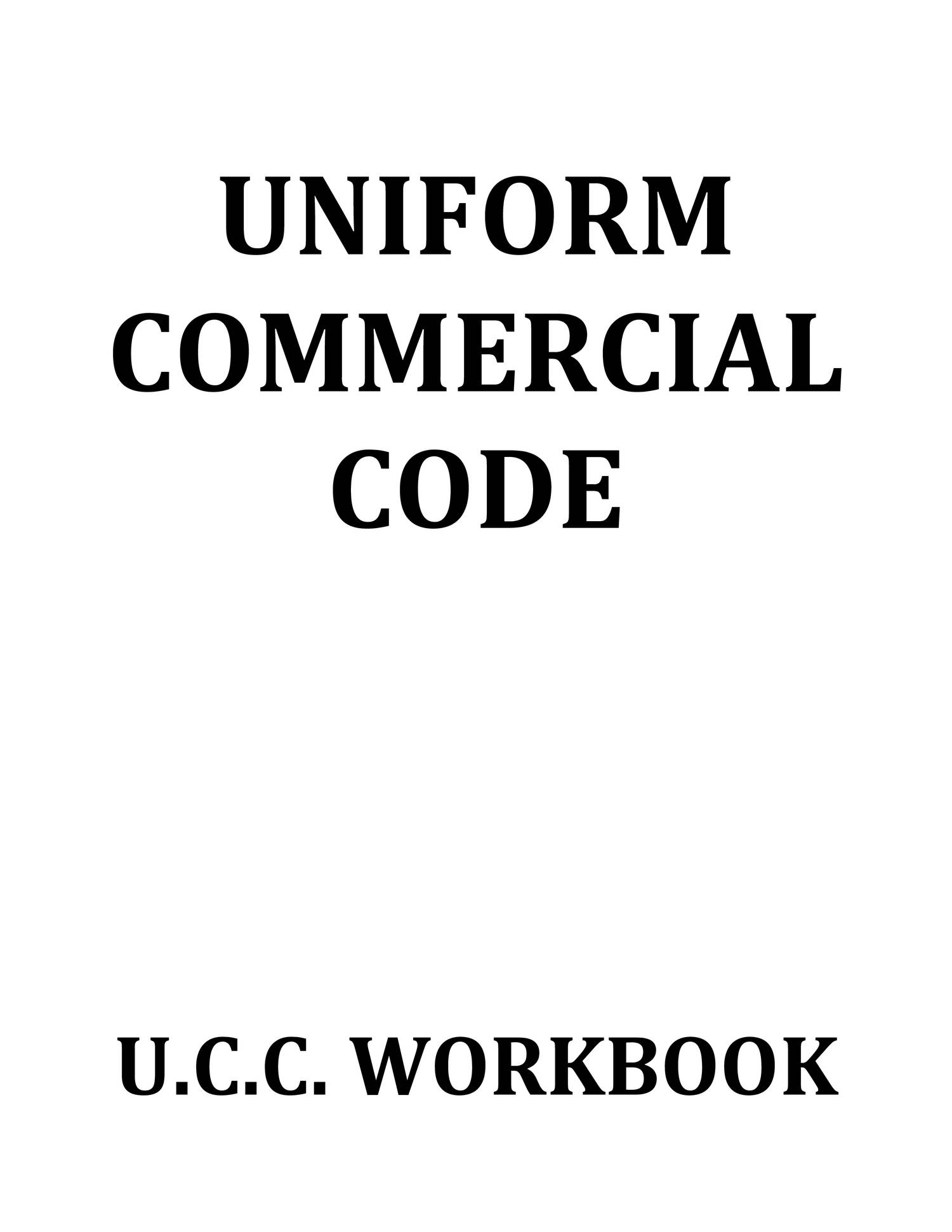 the uniform commercial code made easy pdf
