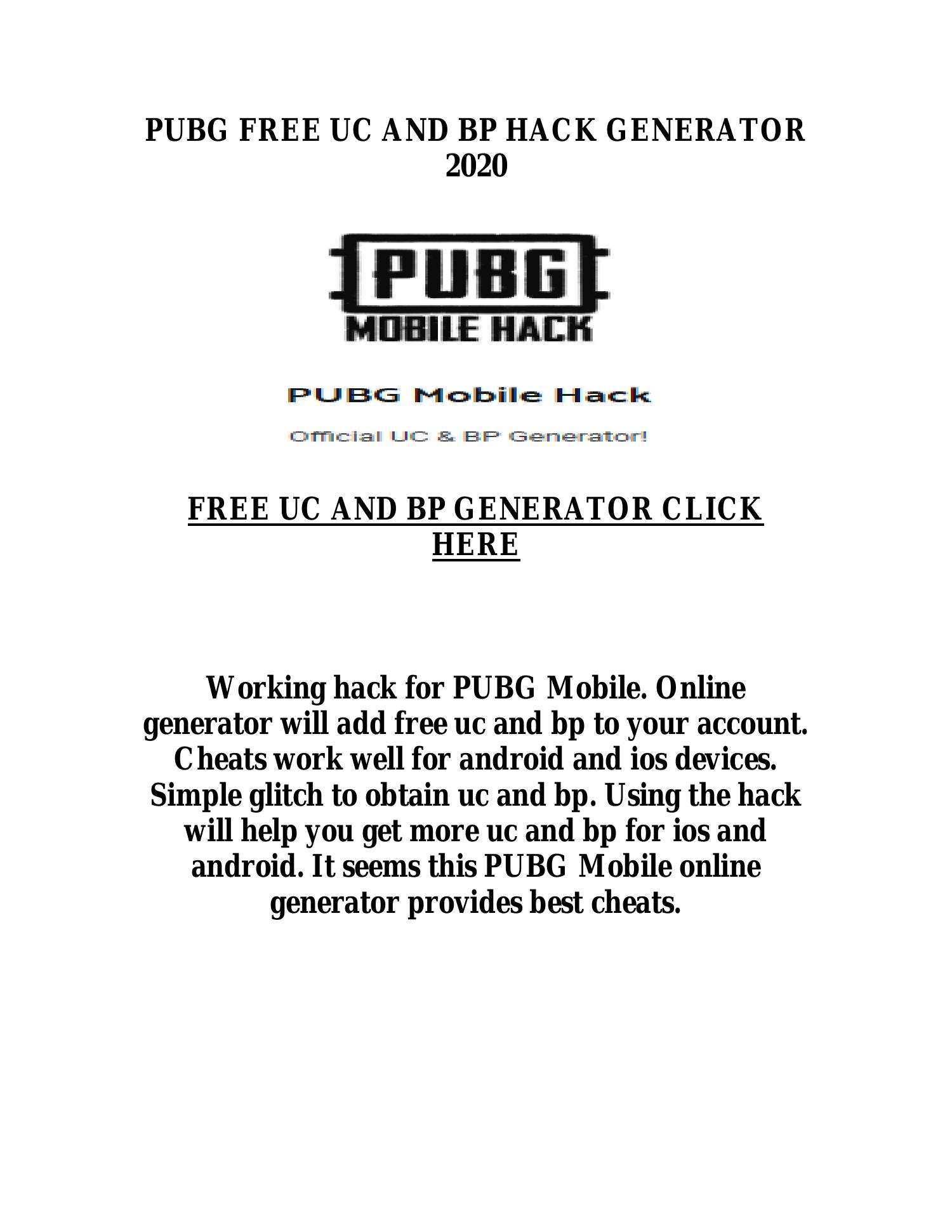 pubg mobile hack online generator