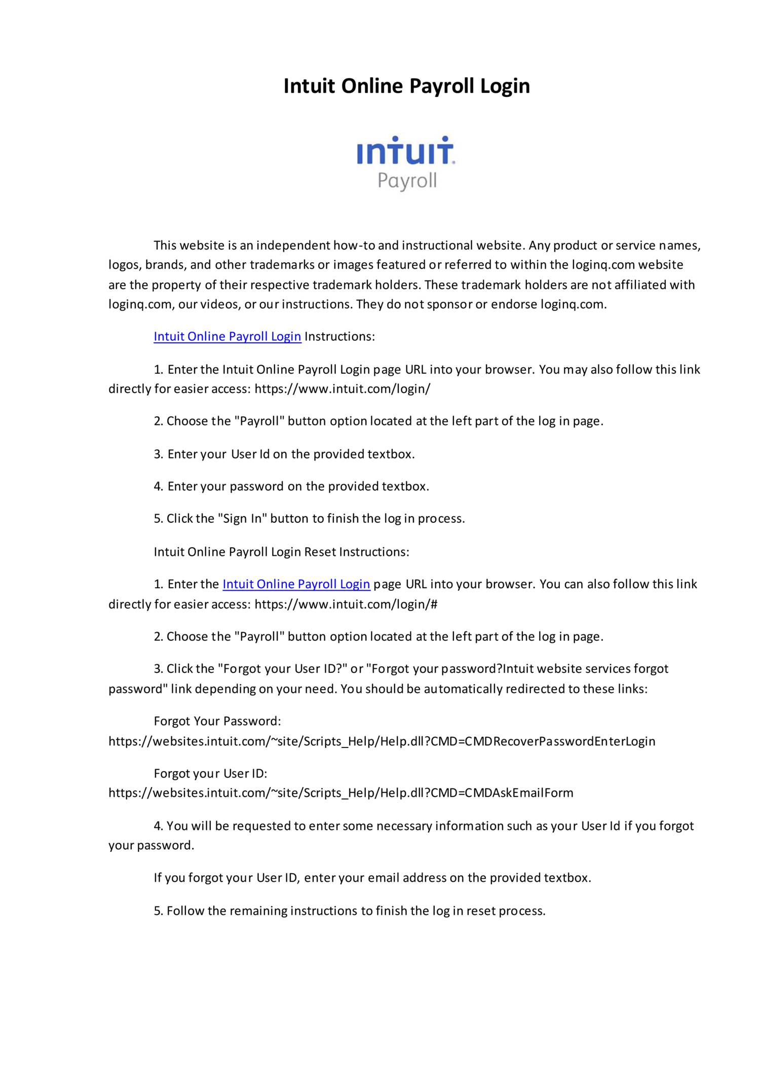 Intuit Online Payroll Login.pdf DocDroid