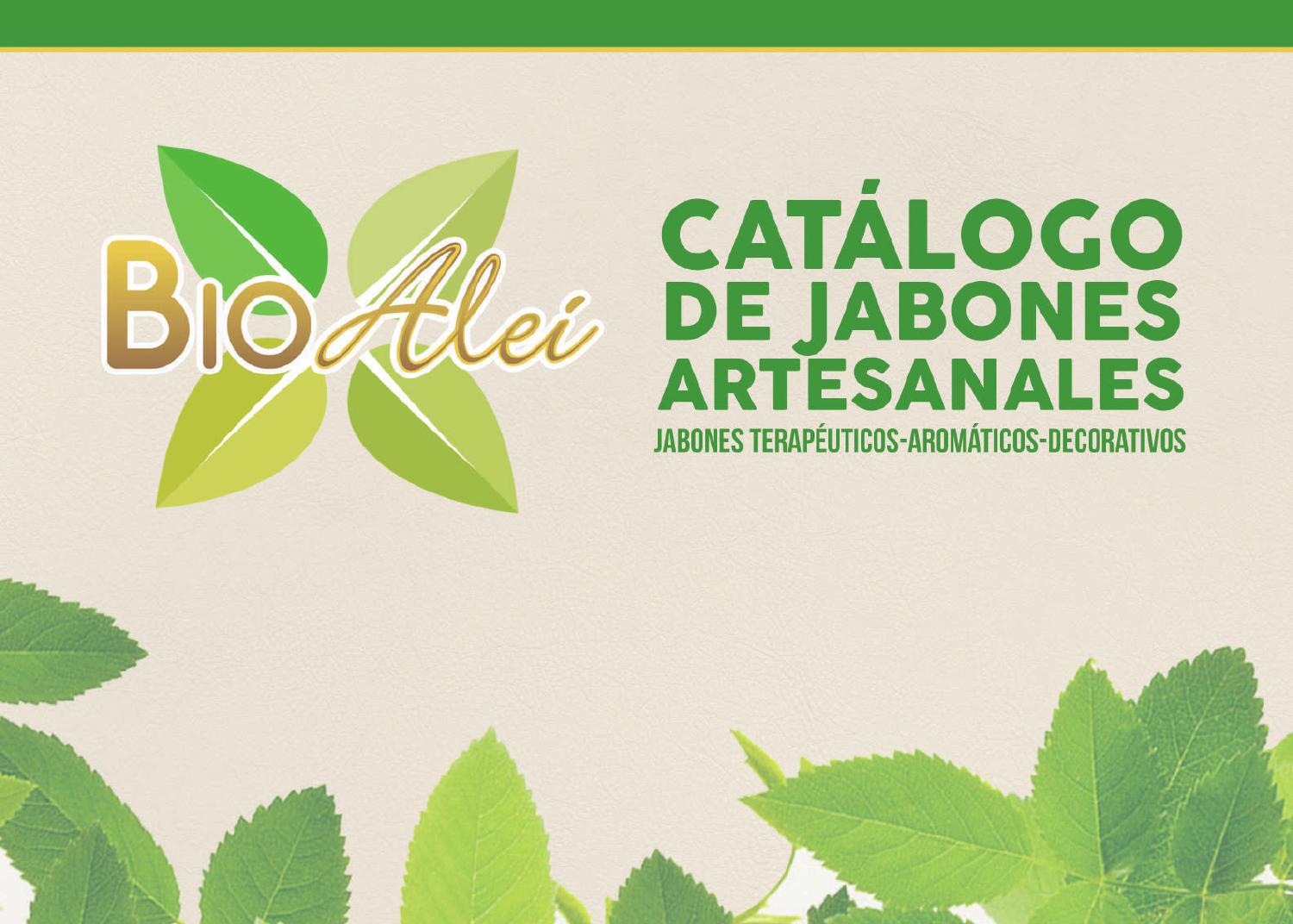 Catalogo De Jabones Artesanales Terapéuticos Aromáticos Y Decorativos De Glicerina Bioaleipdf 9000