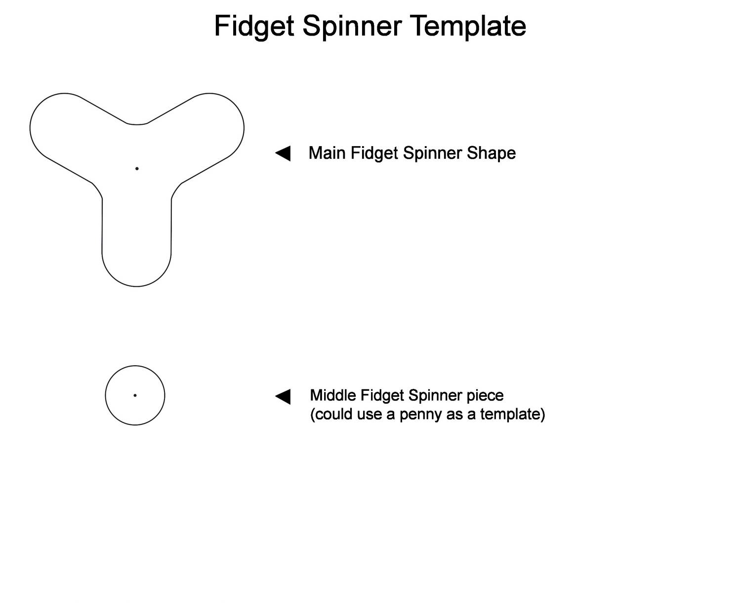 Fidget Spinner Template pdf DocDroid