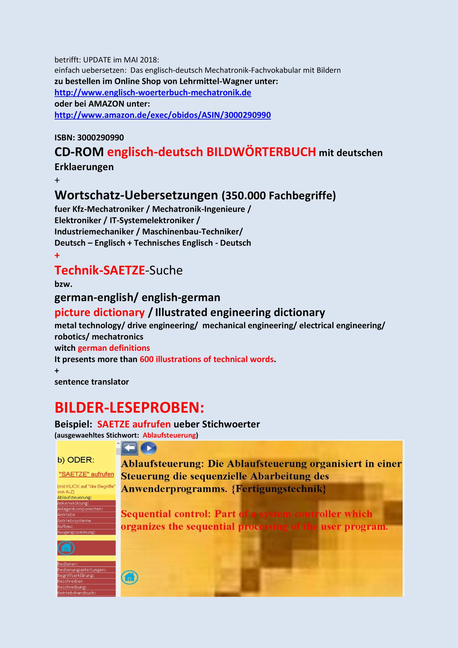 German english dictionary file