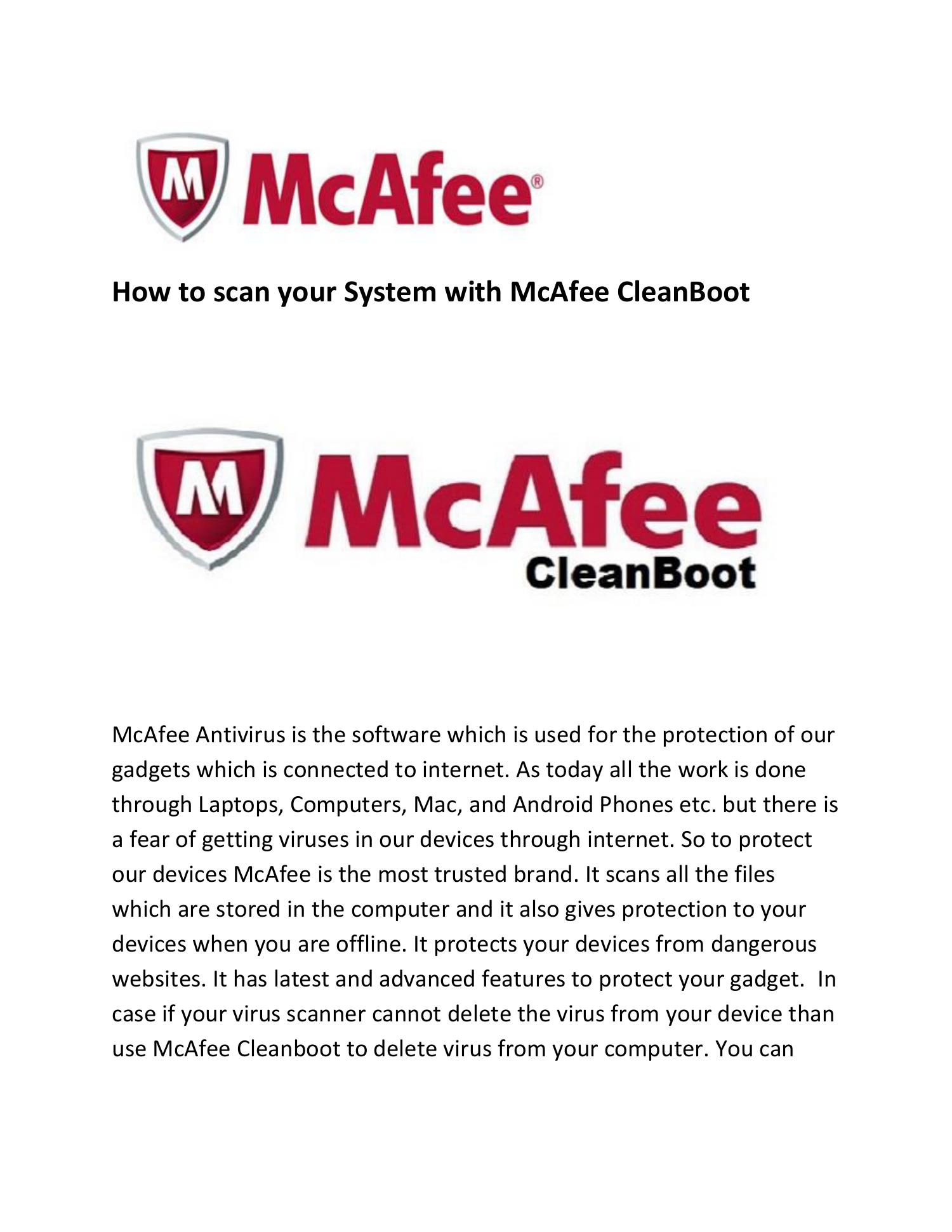 McAfee Antivirus Software keep running.pdf | DocDroid