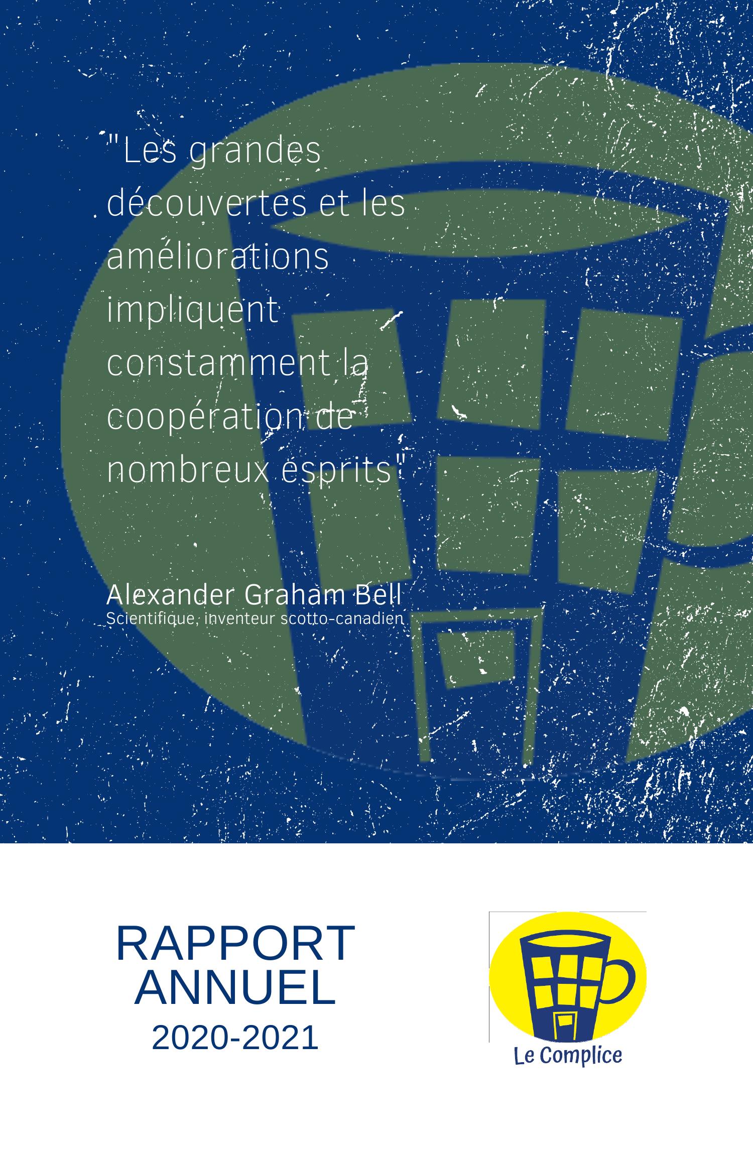 Rapport Annuel 2020 2021 Pdf Docdroid