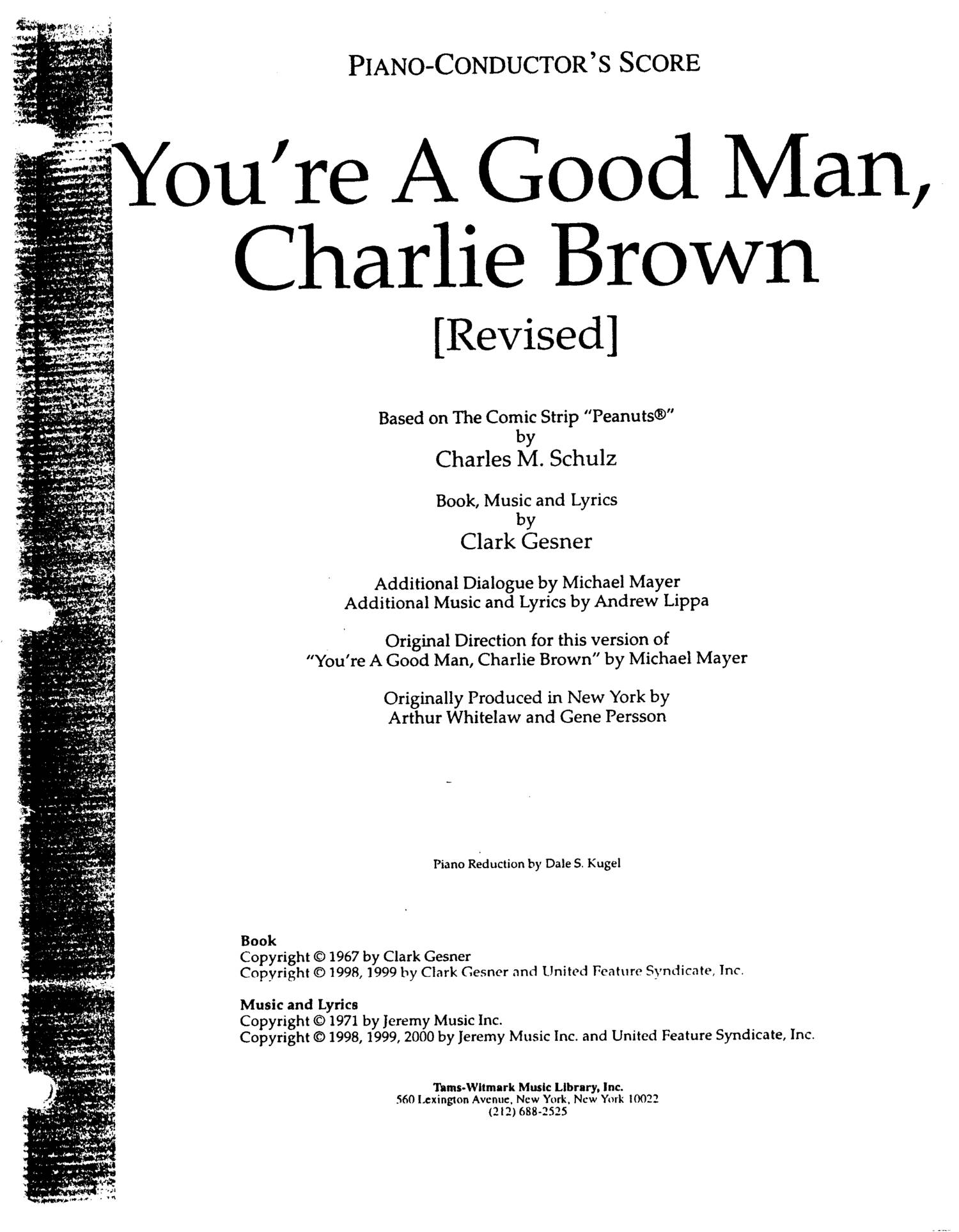 book report you're a good man