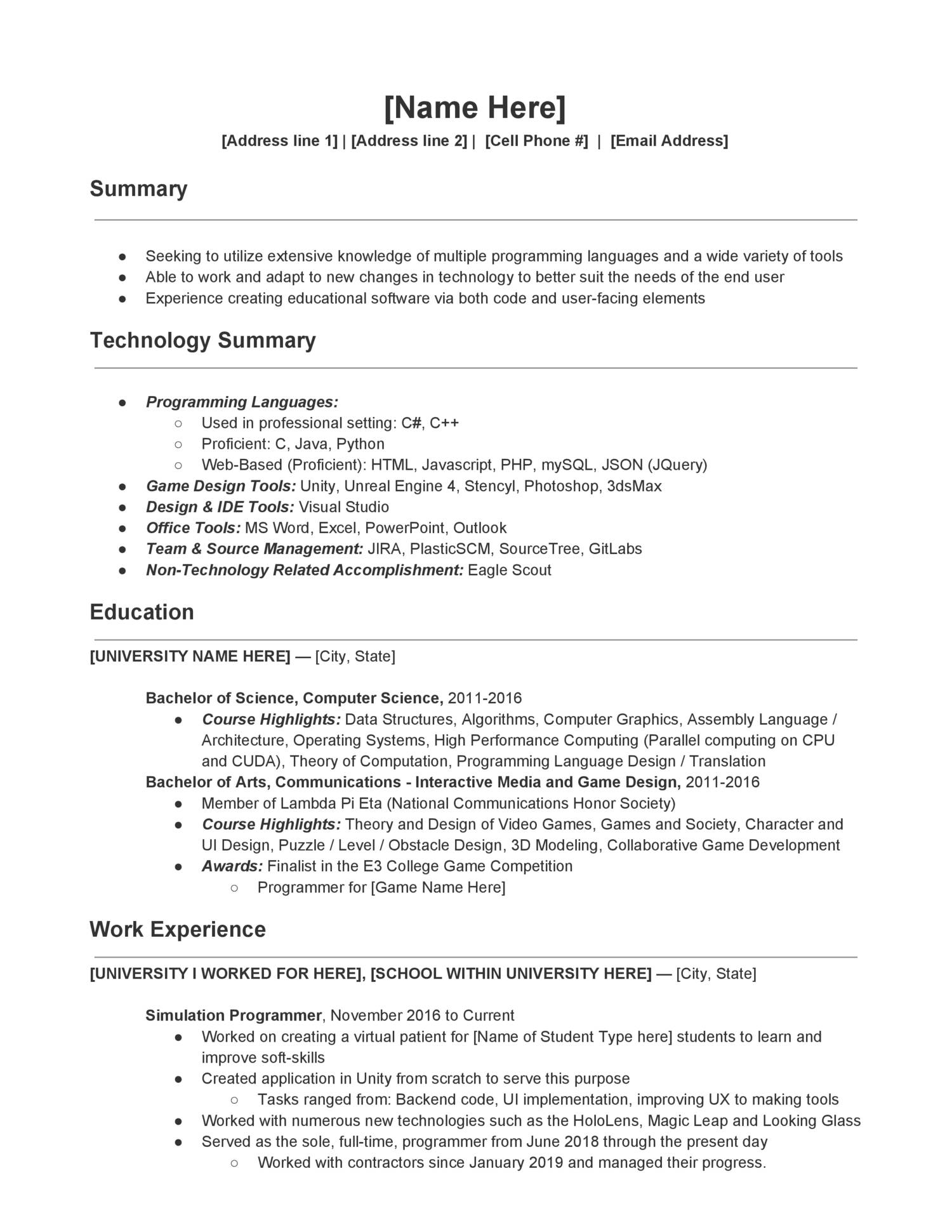 Copy of Resume NO PERSONAL INFO.pdf DocDroid