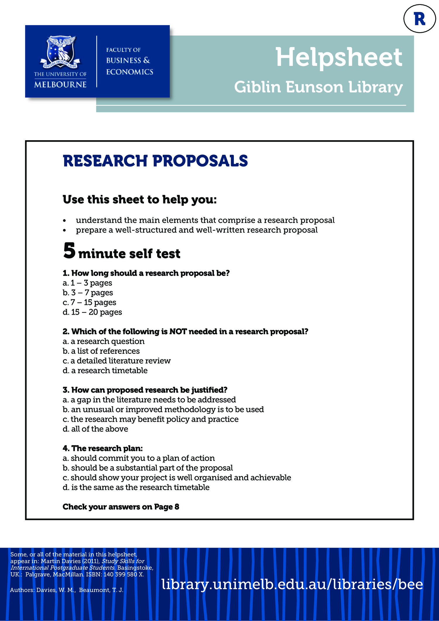 research proposal guidelines