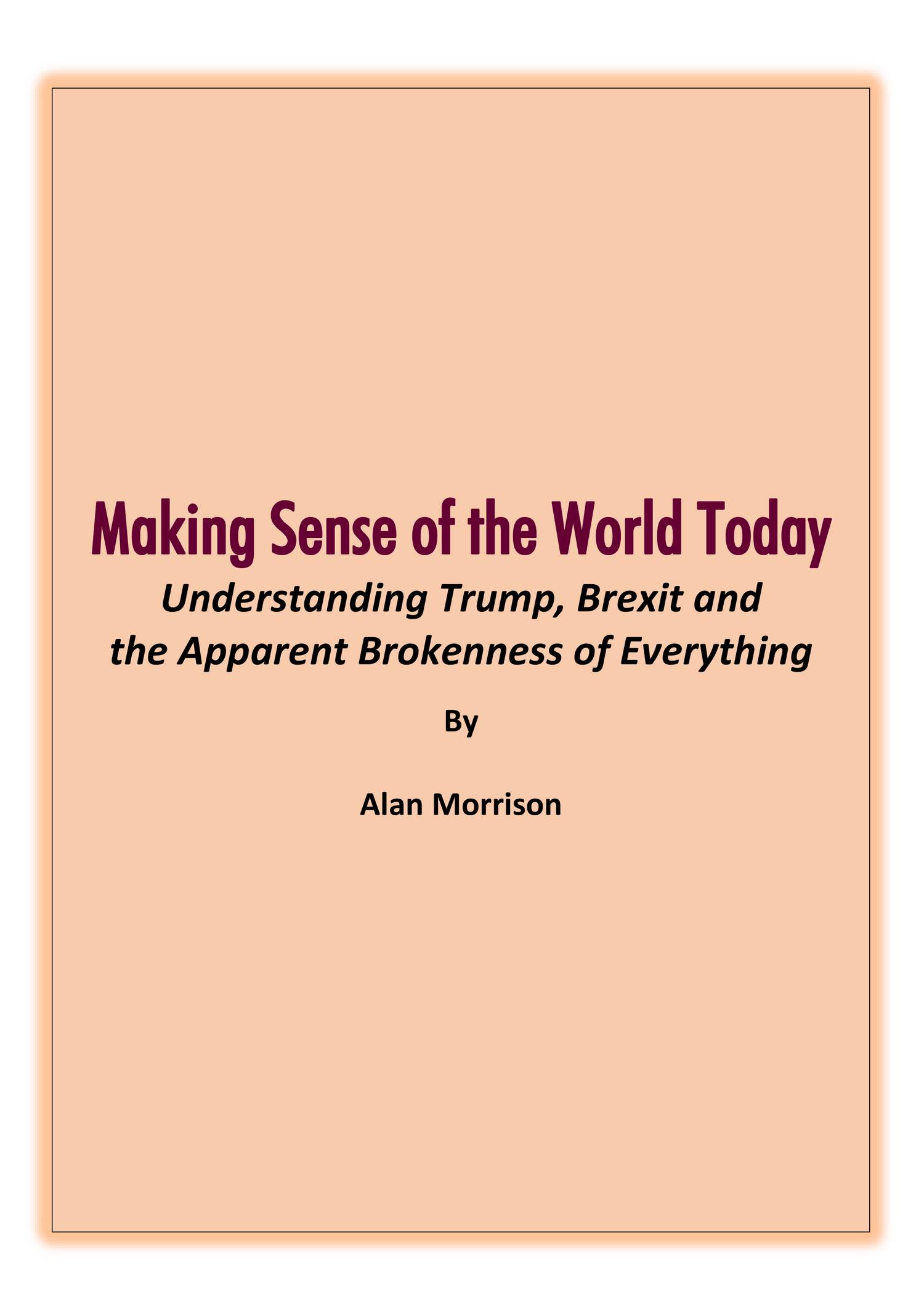 Making Sense Of The World Todaypdf Docdroid