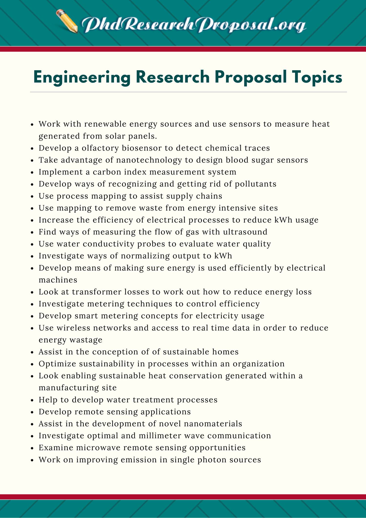 phd research proposal sample civil engineering