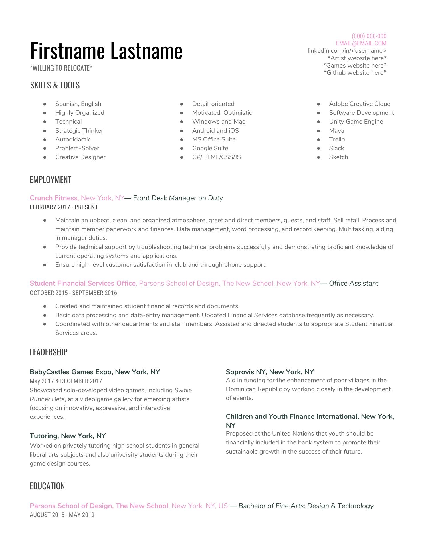 reddit-resume-template-1-pdf-docdroid