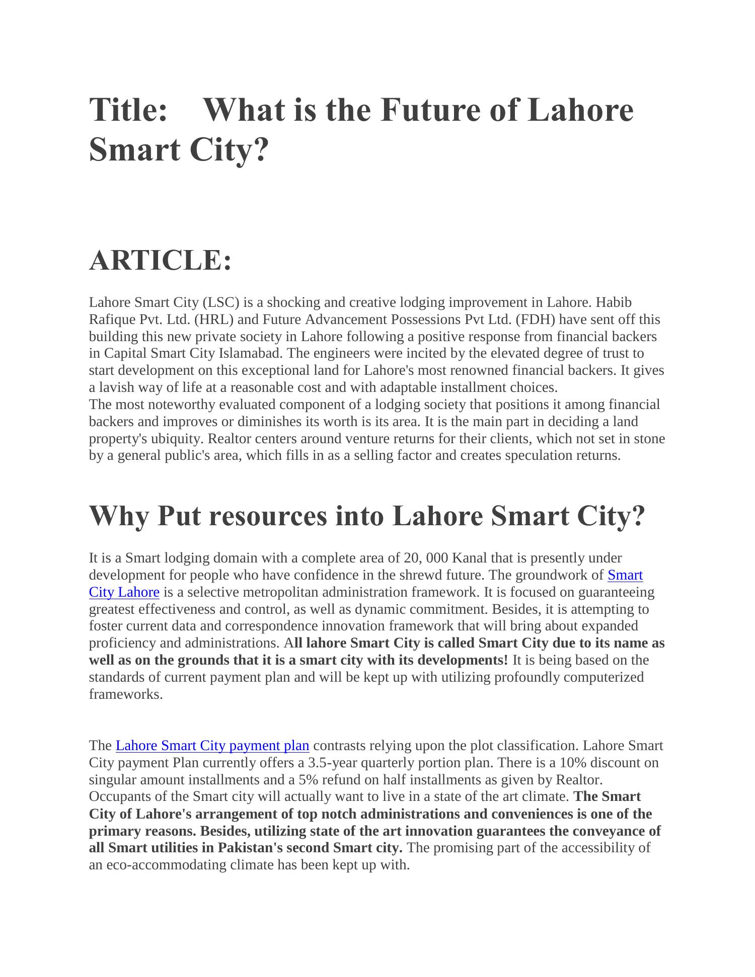 what-is-the-future-of-lahore-smart-city-pdf-docdroid