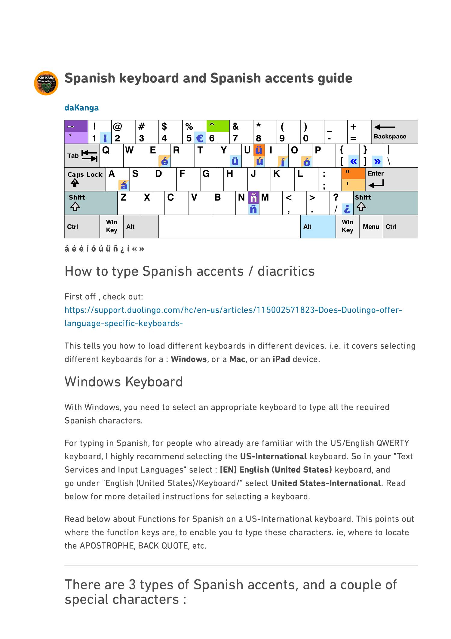 Spanish keyboard and accents guide.pdf | DocDroid