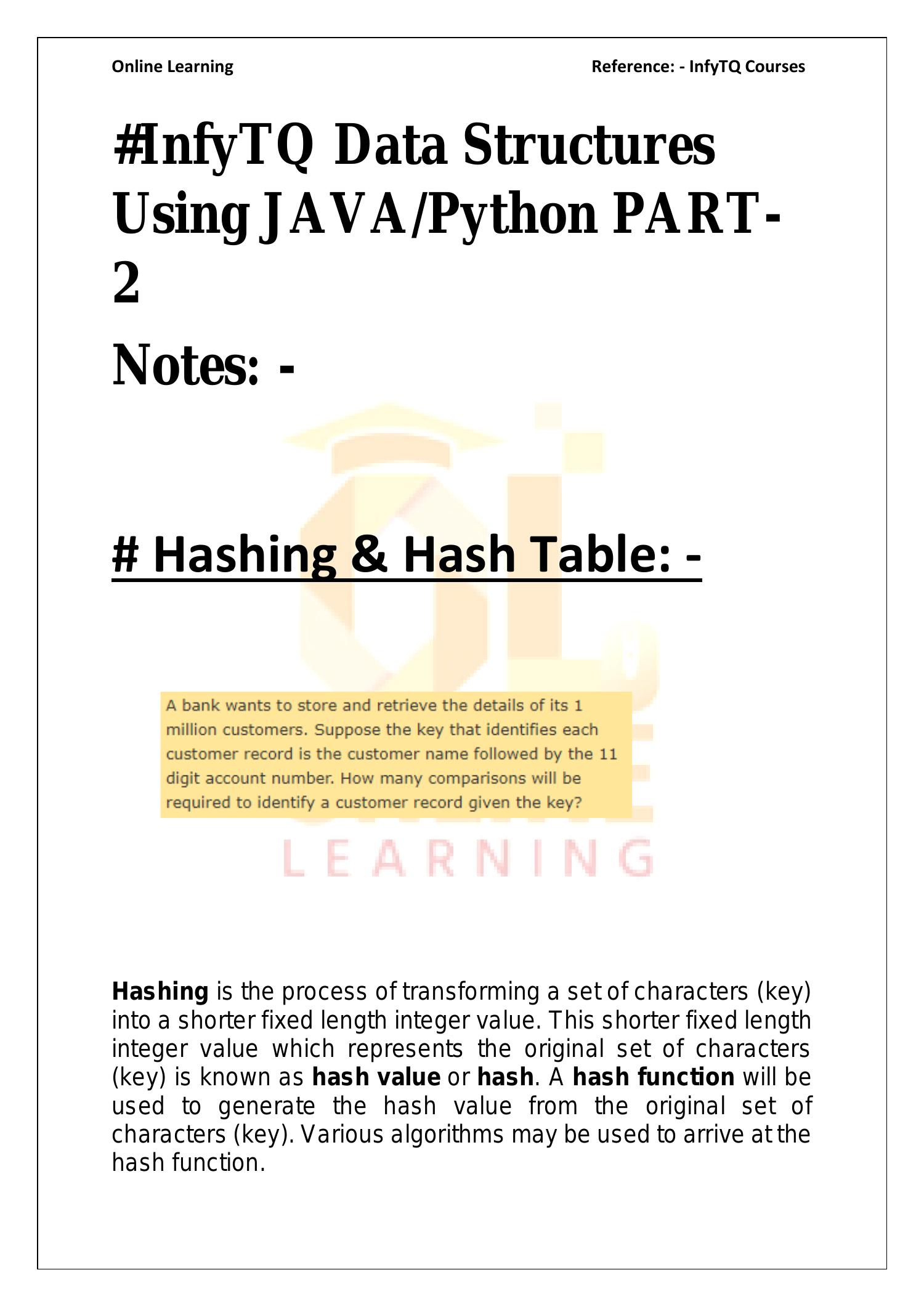 InfyTQ Data Structures Using Python PART 2.pdf | DocDroid