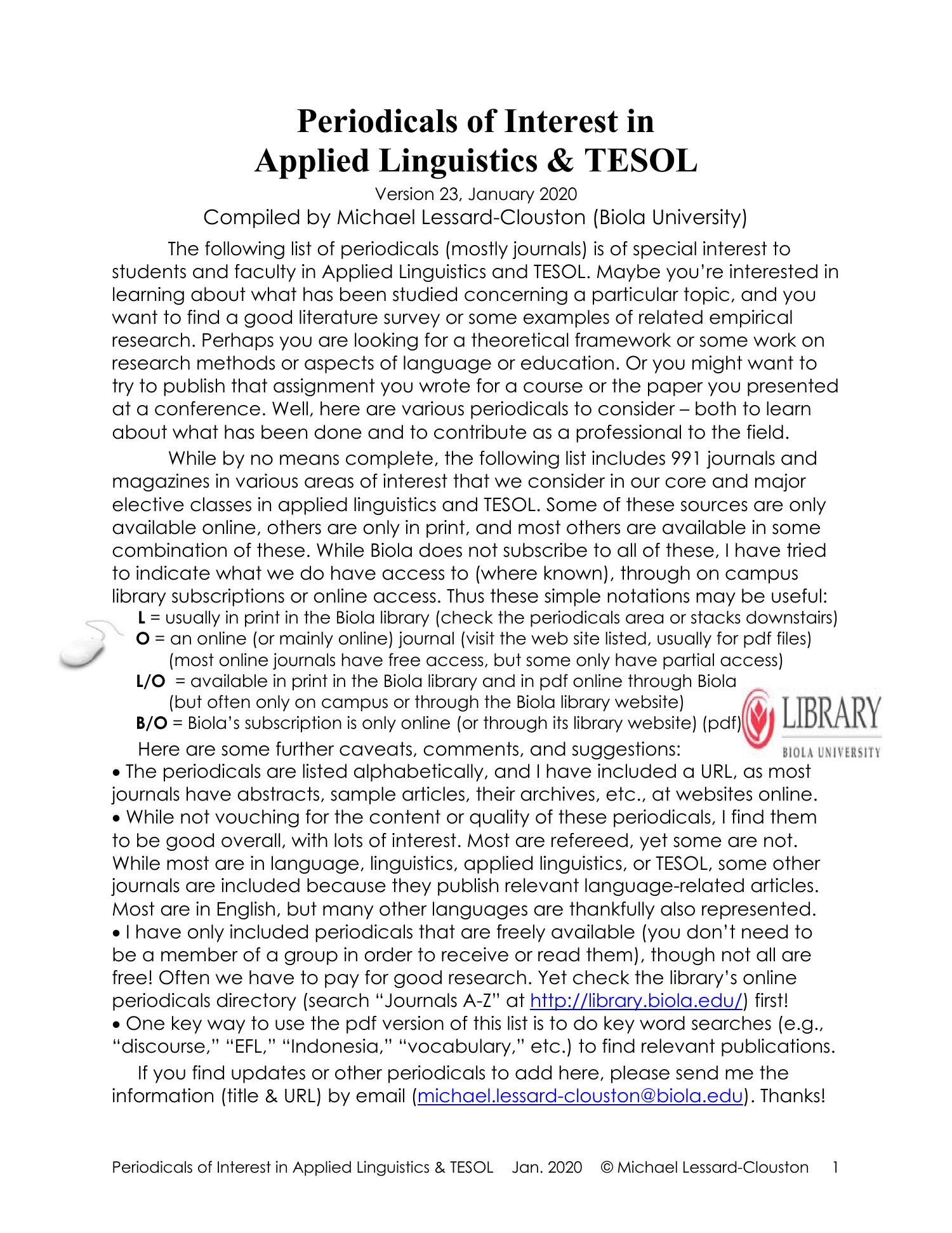 Periodicals_of_Interest_in_Applied_Linguistics.pdf | DocDroid