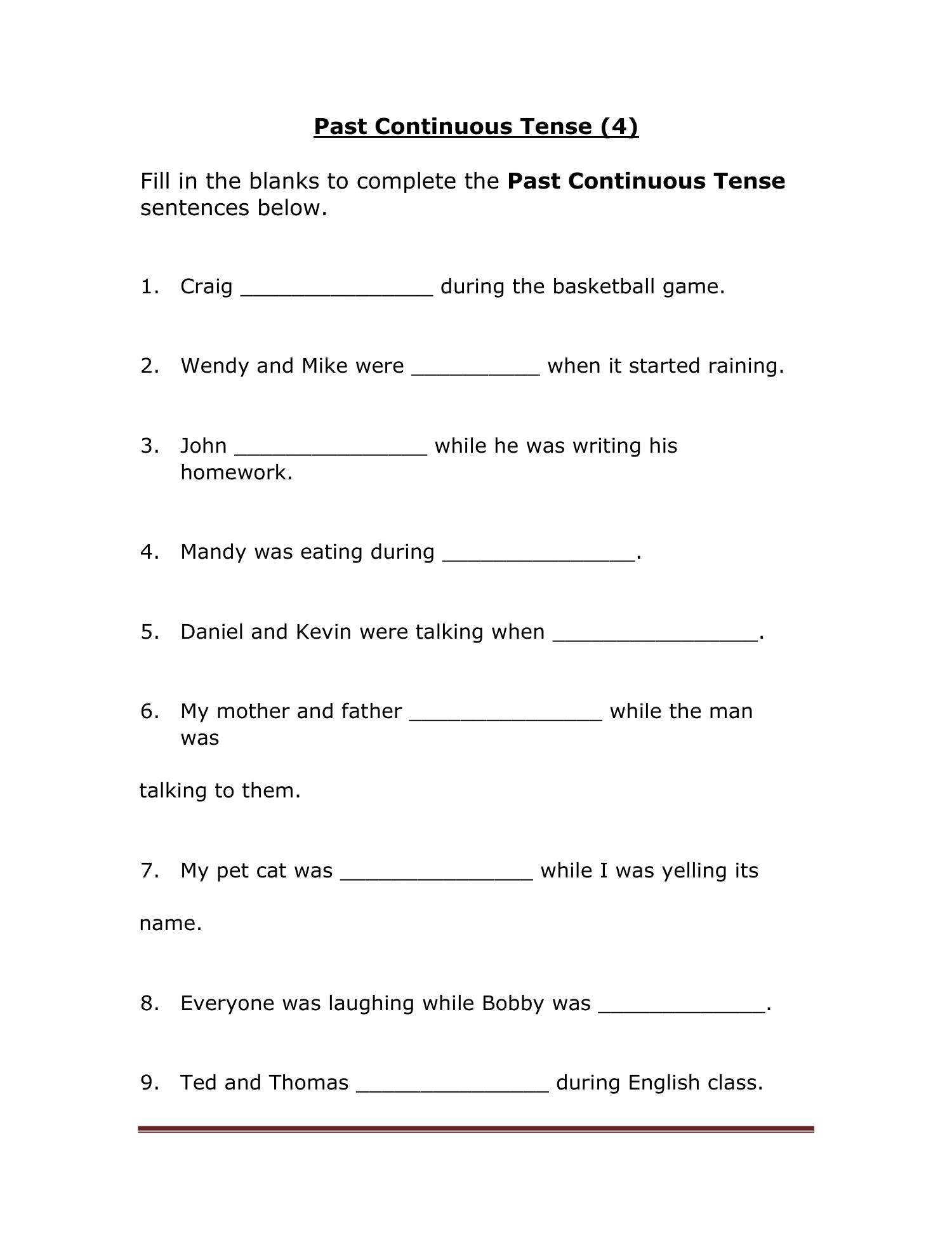 Past Continuous tense.docx | DocDroid