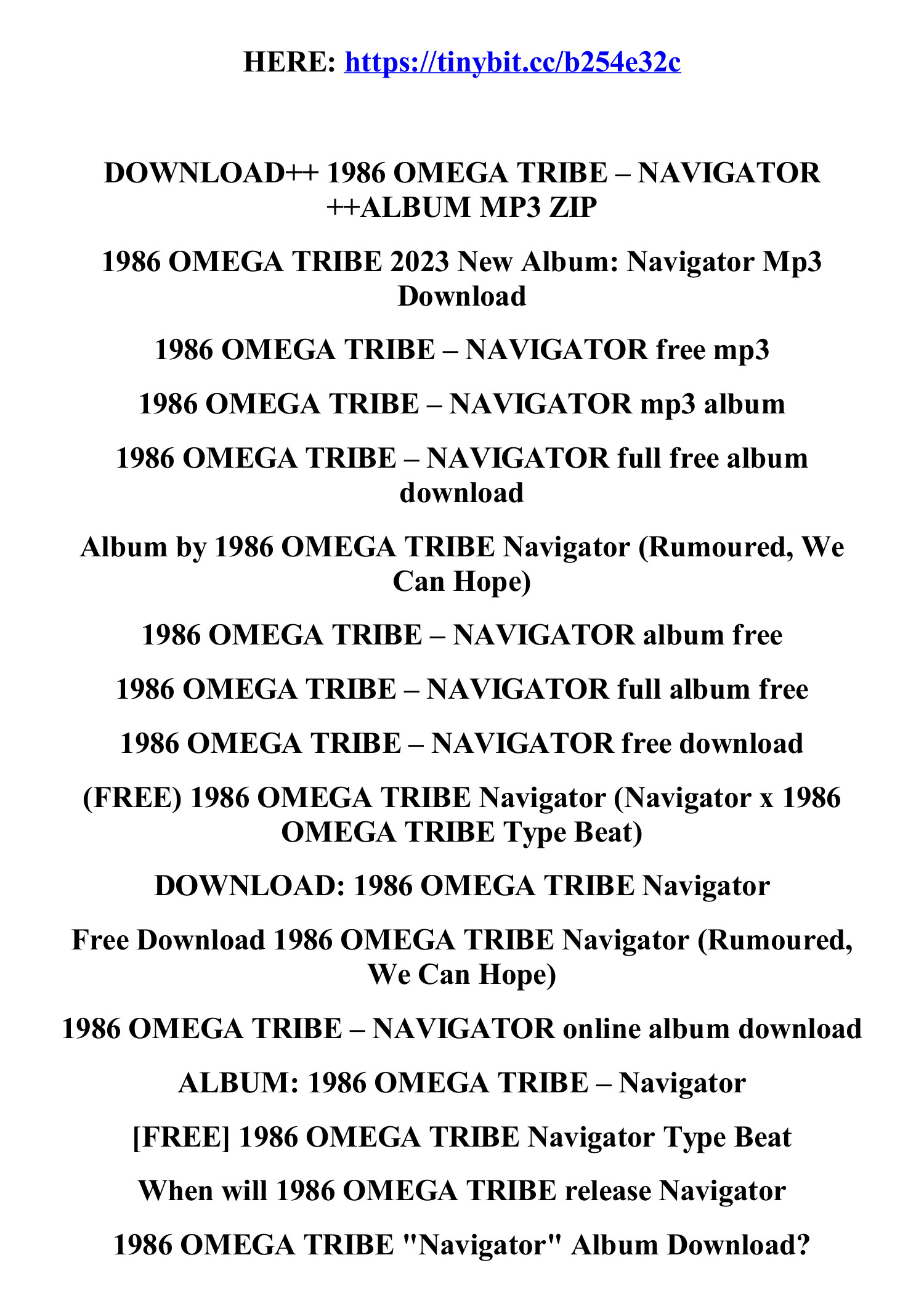 download 1986 omega tribe navigator album mp3 zip.pdf DocDroid