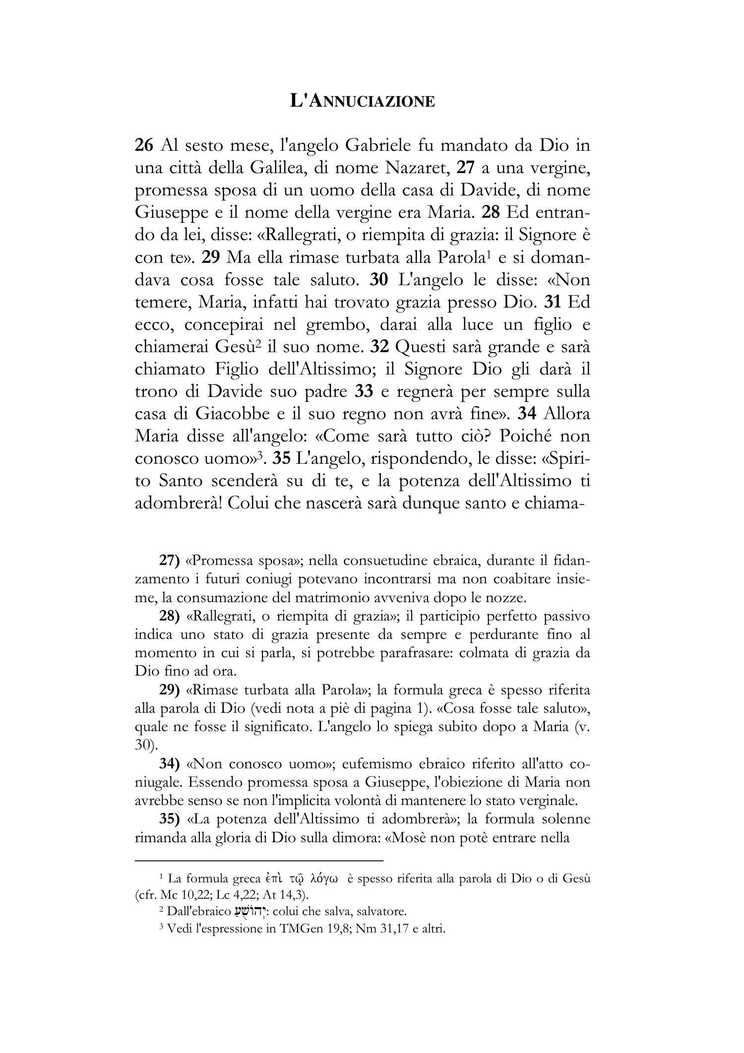 luca 6 36-38 commento